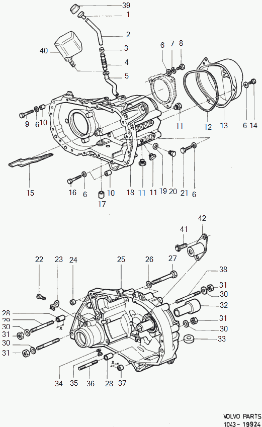 Volvo 3 121 867 - Уплотнительное кольцо, резьбовая пробка маслосливного отверстия unicars.by