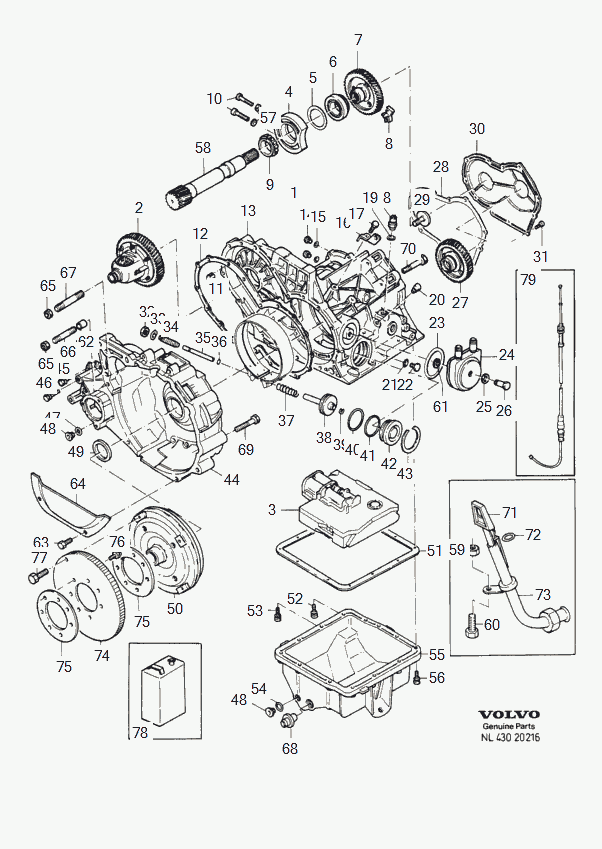 Volvo 30783388 - Transmission oil unicars.by