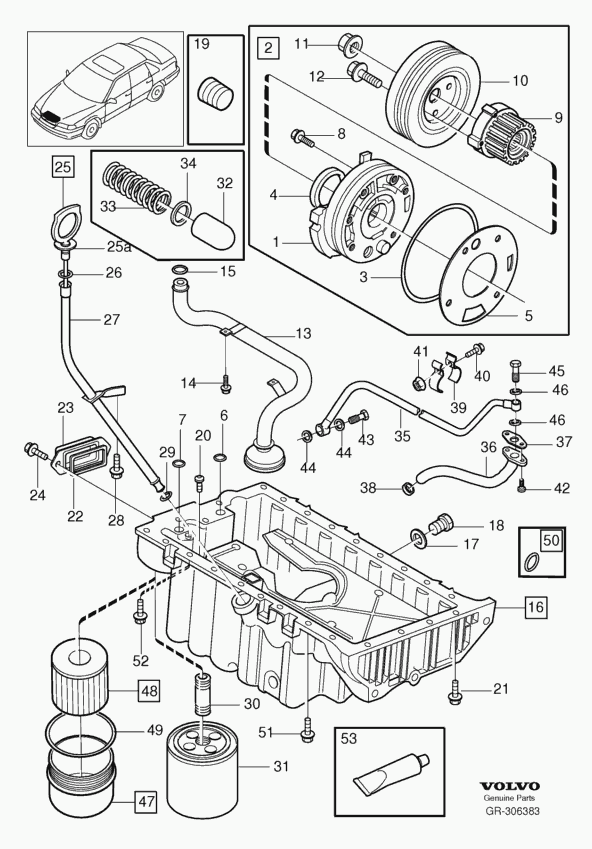 BRAKE PARTS INC. 955973 - O-ring unicars.by