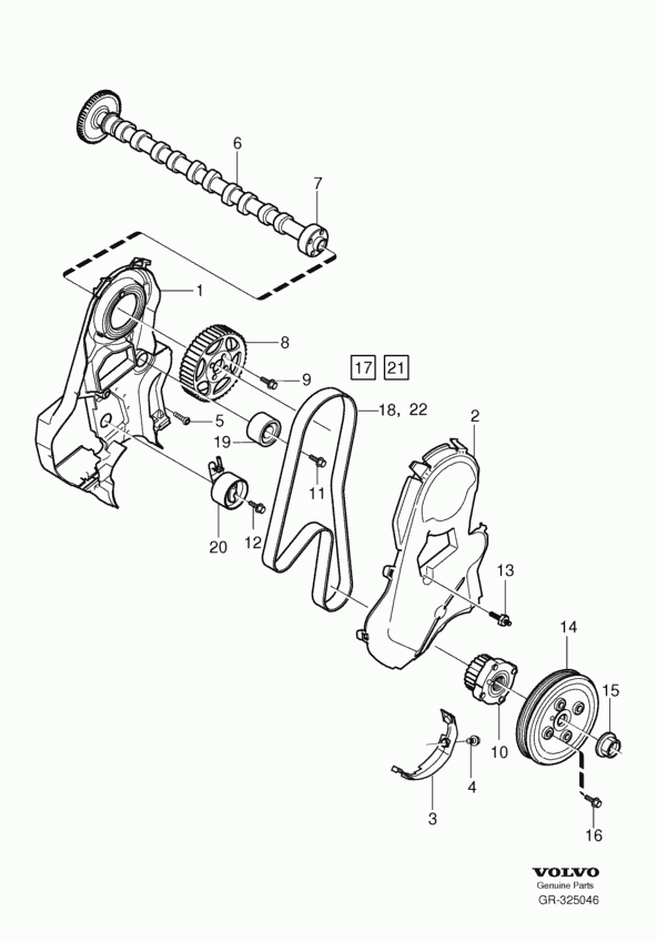 Volvo 31359568 - Комплект зубчатого ремня ГРМ unicars.by