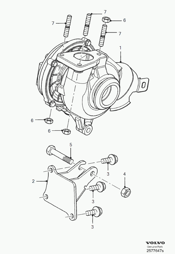 BorgWarner 36002265 - Turbocharger, exch unicars.by