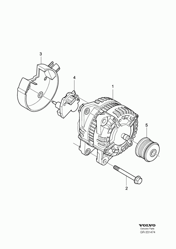 FORD 36000798 - Генератор unicars.by