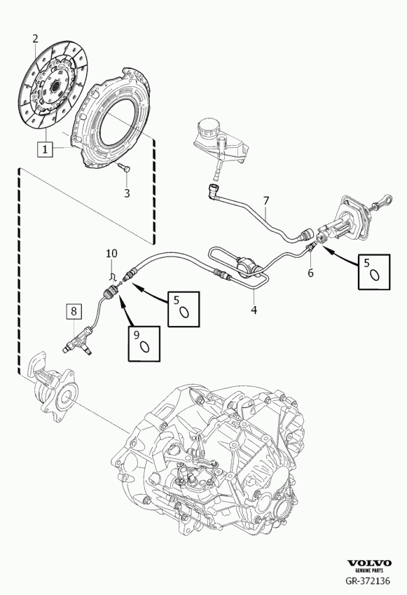 Volvo 31367652 - Комплект сцепления unicars.by