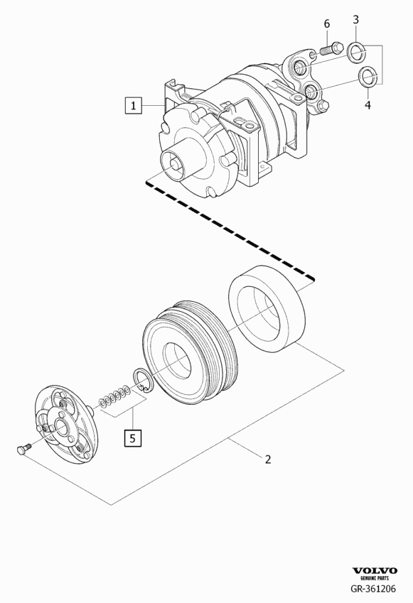 FORD 36000986 - Электромагнитное сцепление, компрессор unicars.by