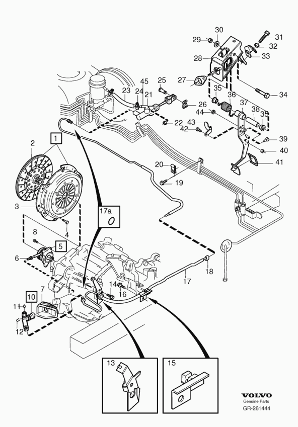 Volvo 30611710 - Диск сцепления, фрикцион unicars.by