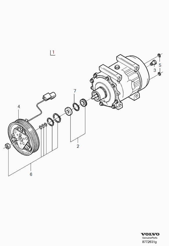 Mitsubishi 8601961 - Компрессор кондиционера unicars.by