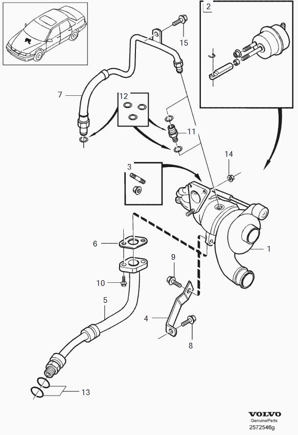 NISSAN 36002418 - Турбина, компрессор unicars.by