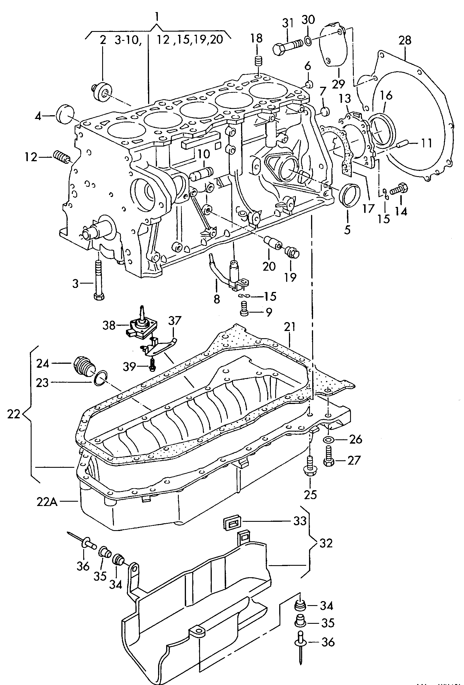 Seat N   043 854 1 - Уплотнительное кольцо, резьбовая пробка маслосливного отверстия unicars.by