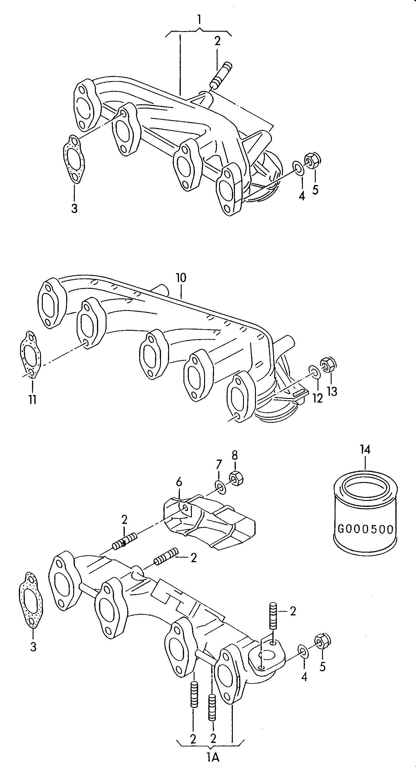 VAG N  90796501 - Зажим, клипса, молдинг unicars.by