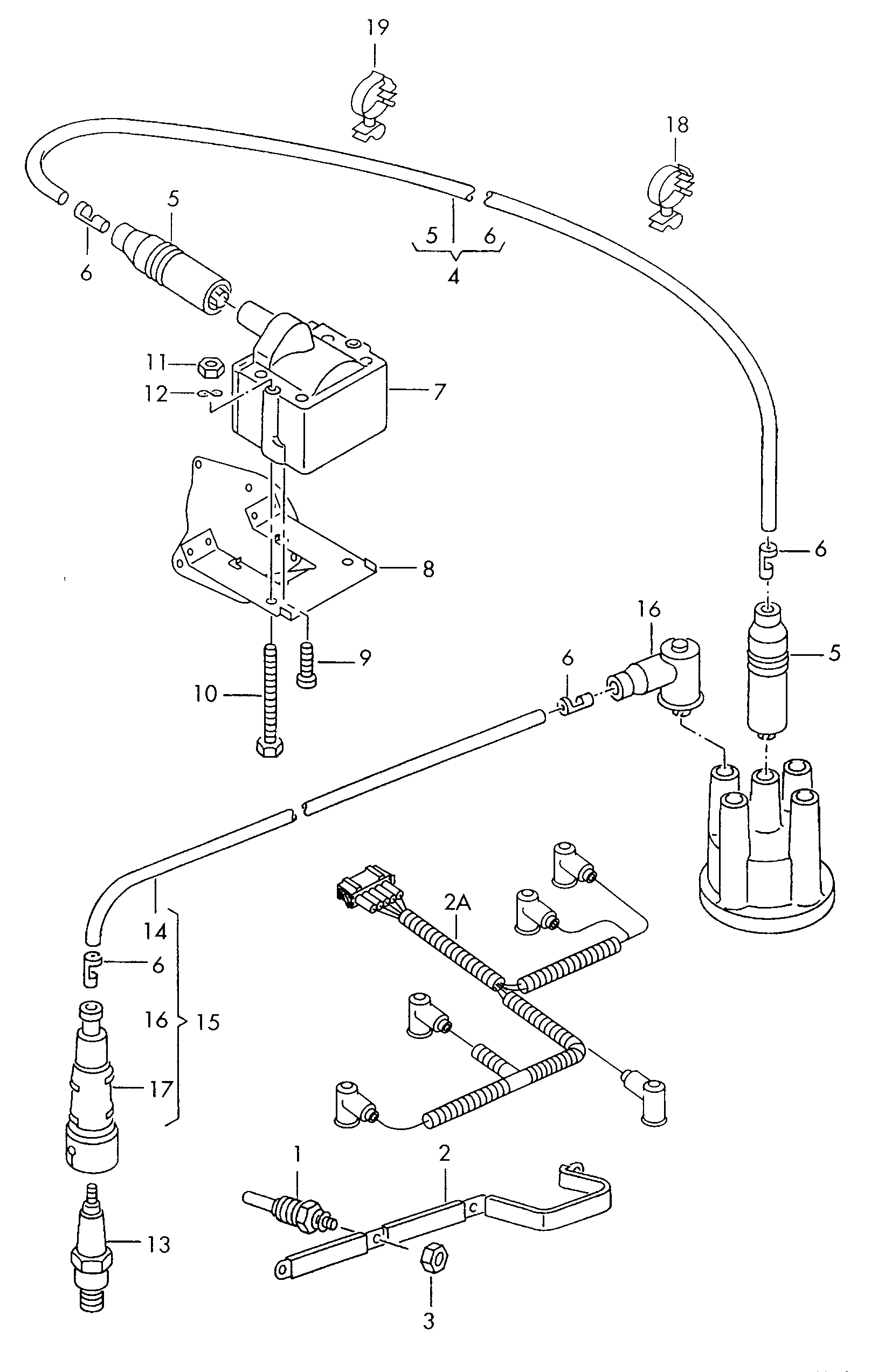 AUDI 101 000 036 AB - Свеча зажигания unicars.by