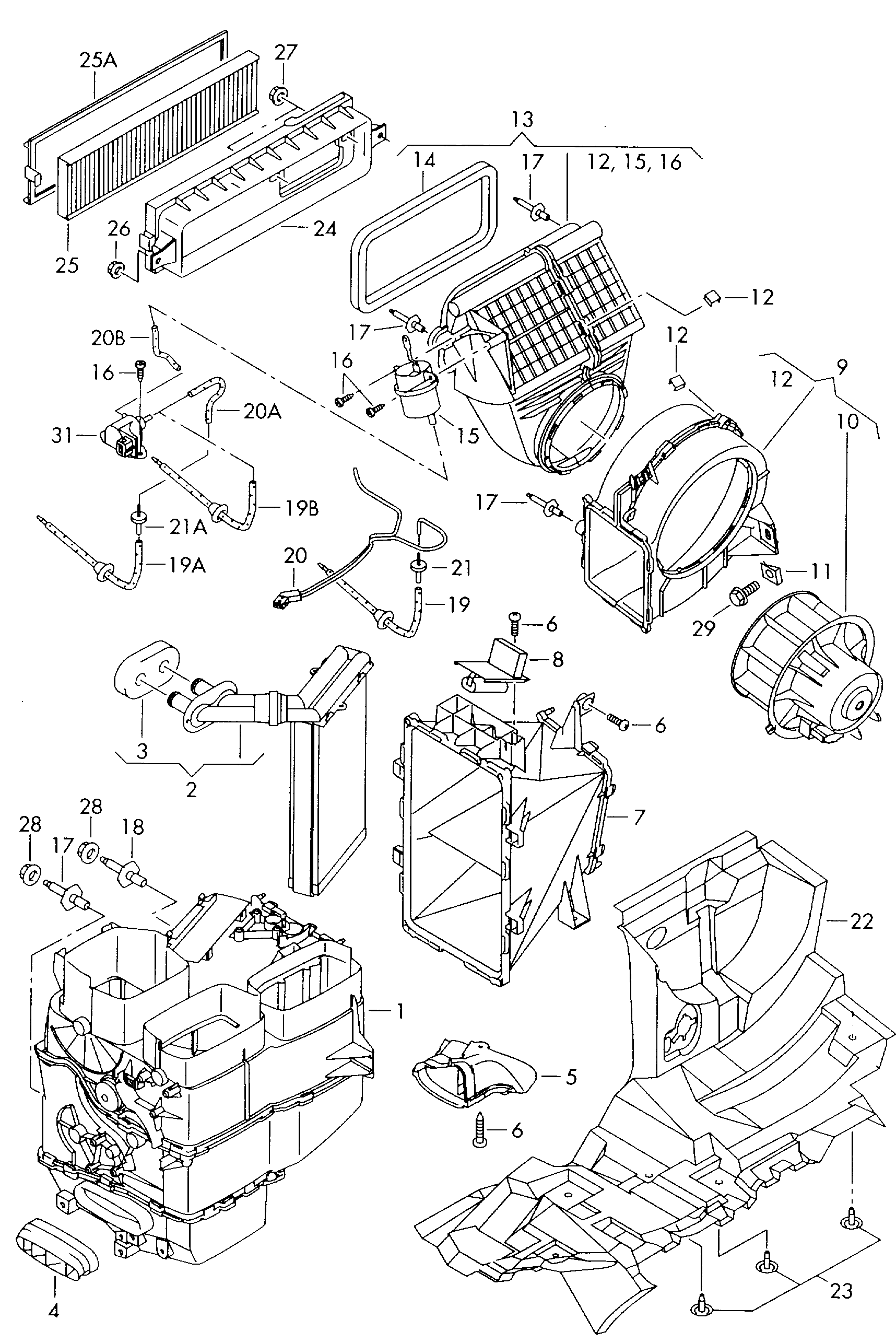 VAG 7M0959263G - Сопротивление, реле, вентилятор салона unicars.by