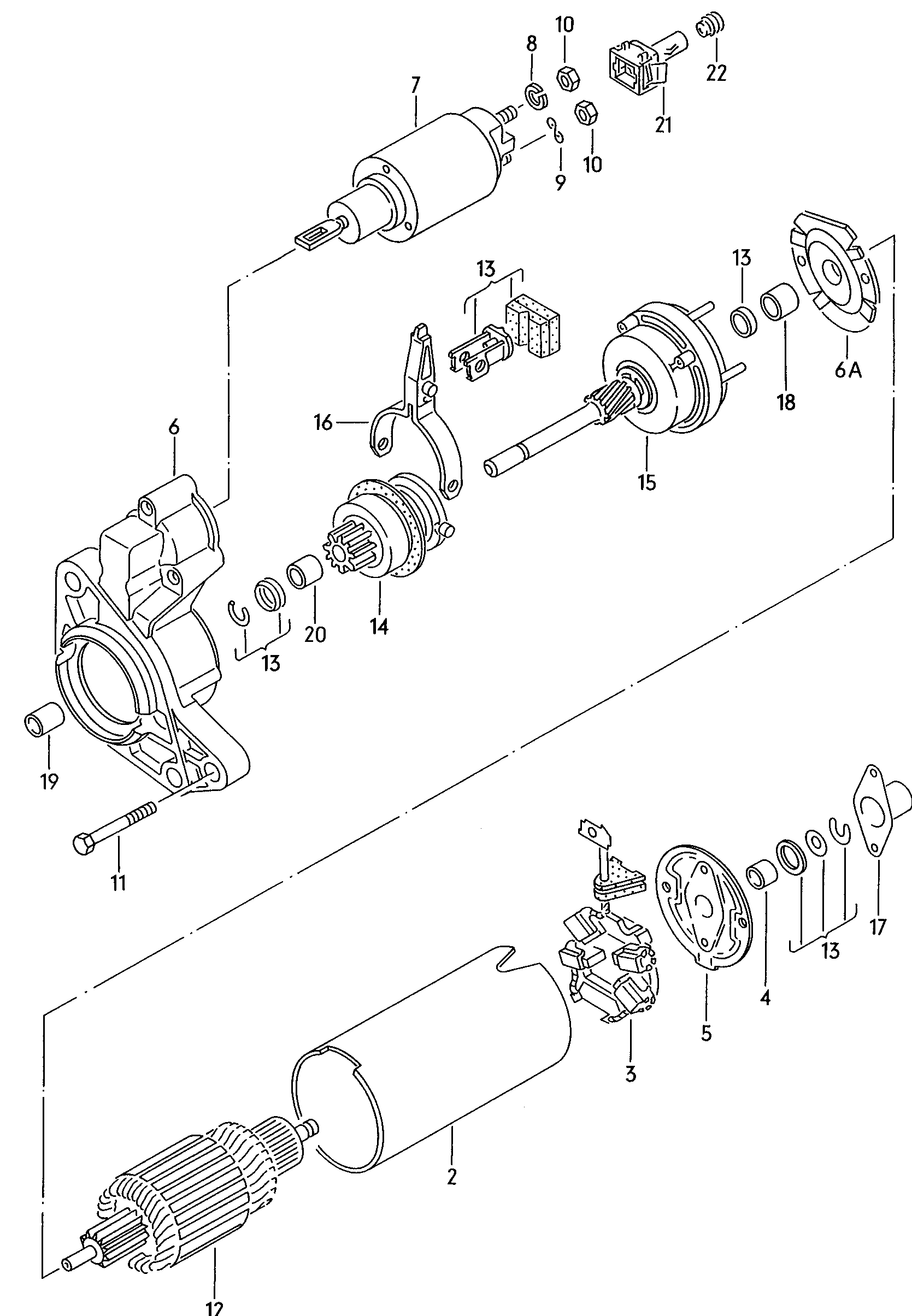 Seat 02A 911 024 E - Ведущая шестерня, бендикс, стартер unicars.by