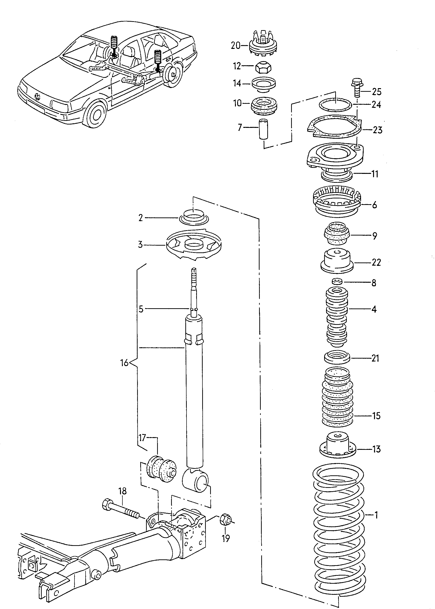 VW N 900 577 03 - Натяжитель, поликлиновый ремень unicars.by