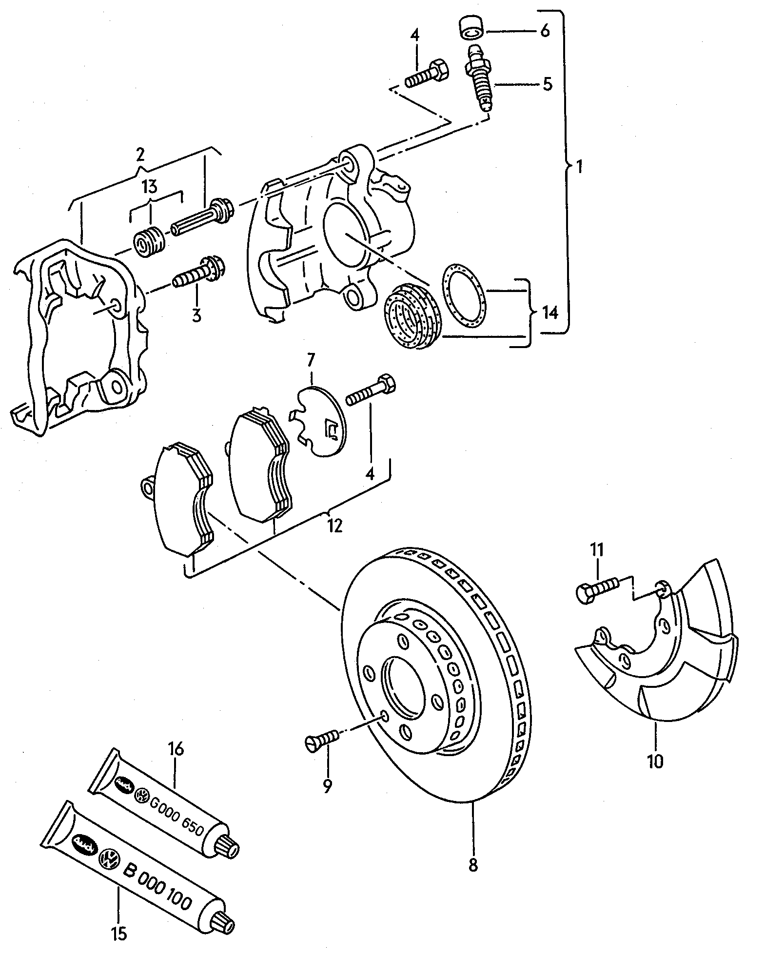 AUDI 357615301A - Тормозной диск unicars.by