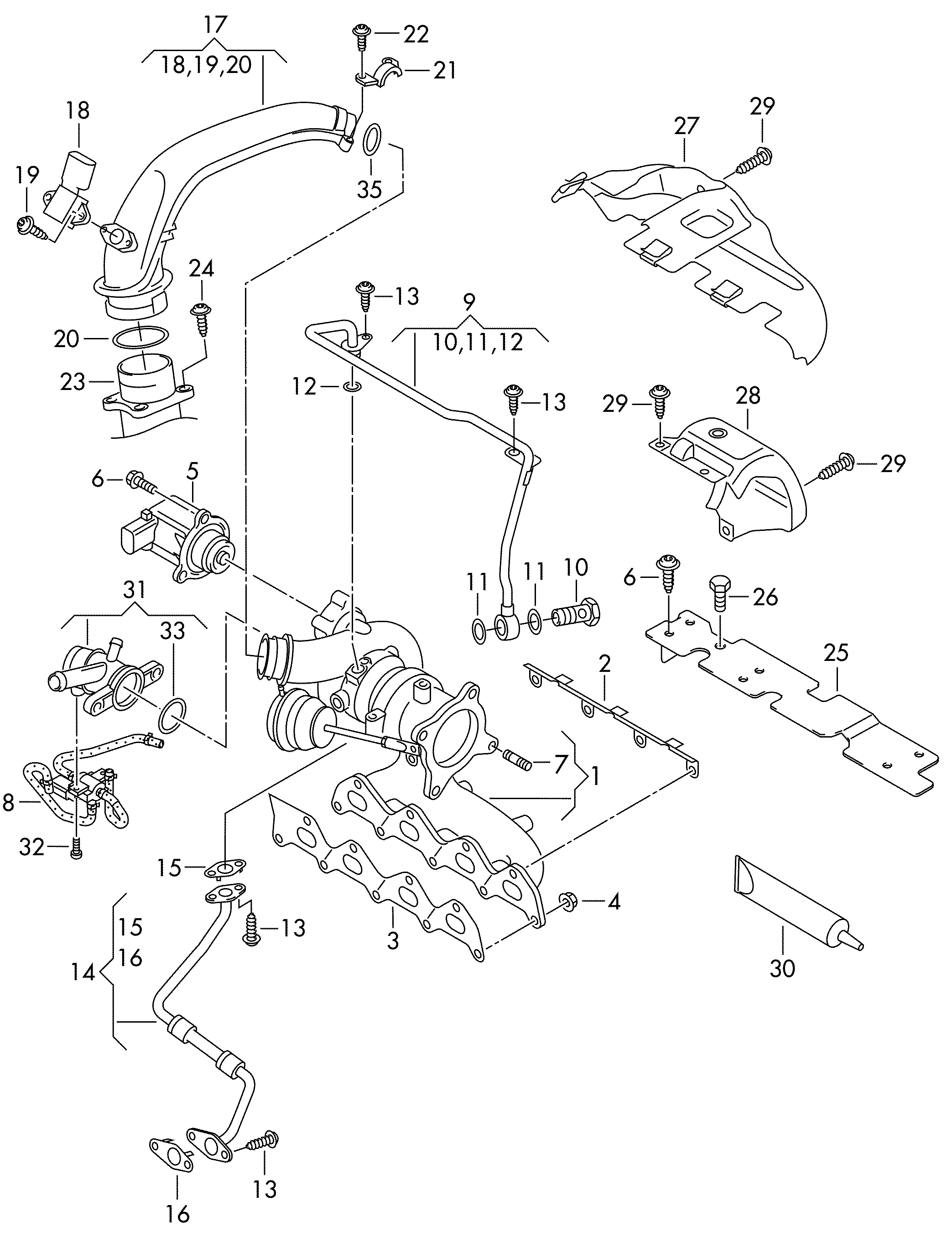 VAG WHT003247 - Прокладка, впускной коллектор unicars.by