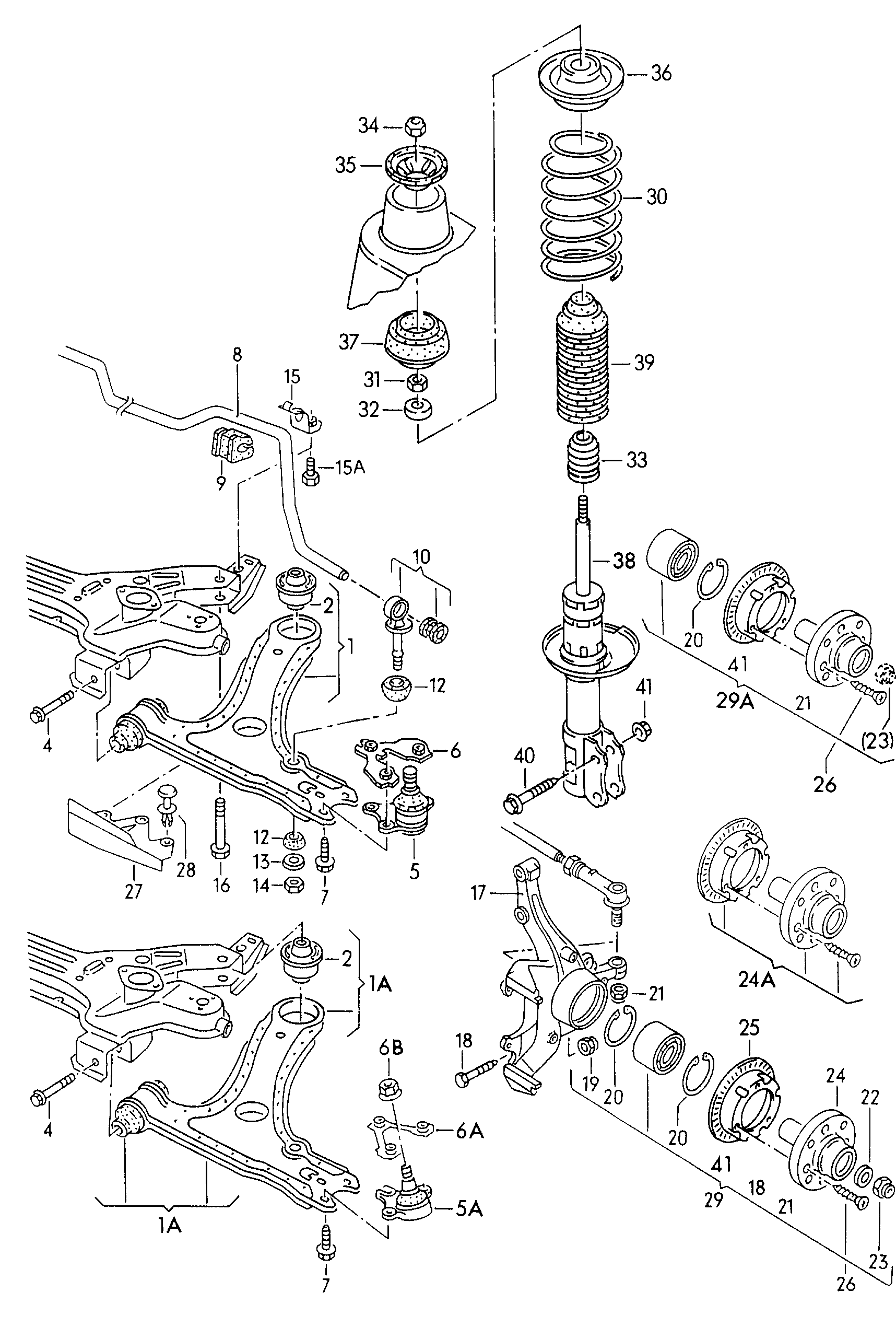 Seat 357 407 151 - Рычаг подвески колеса unicars.by