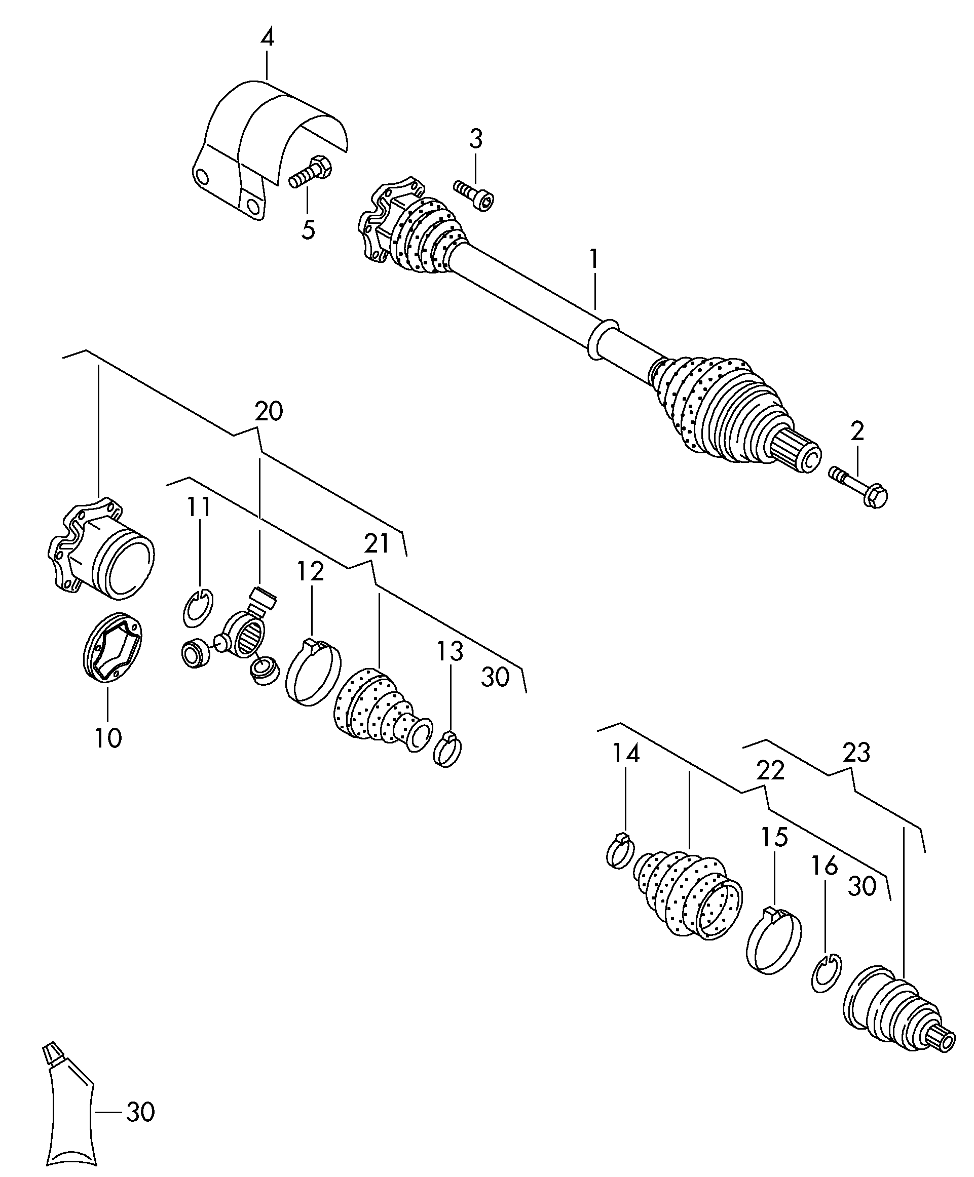 Seat 3Q0 498 201 - Пыльник, приводной вал unicars.by