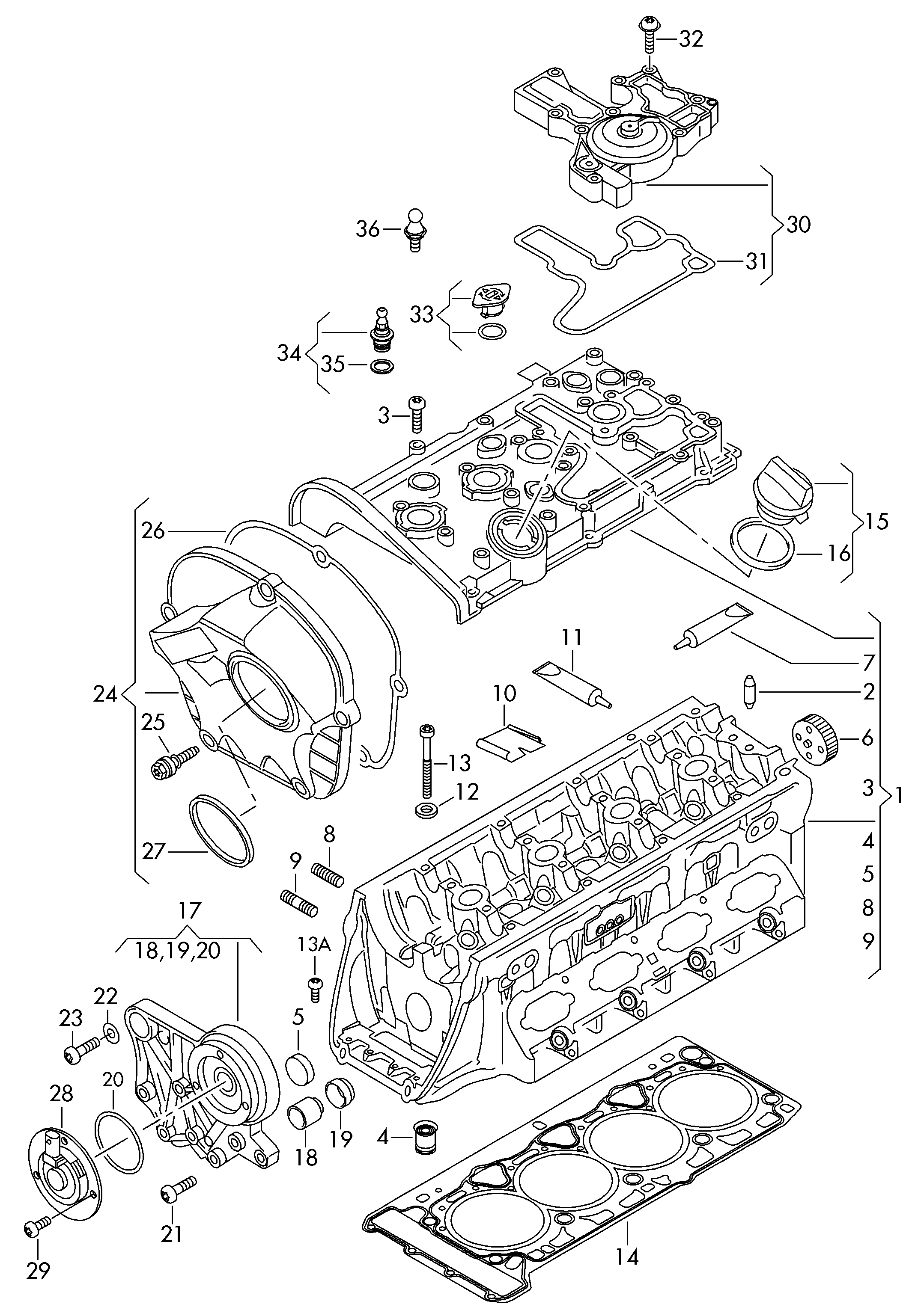 Seat 06H103483D - Прокладка, крышка картера рулевого механизма unicars.by