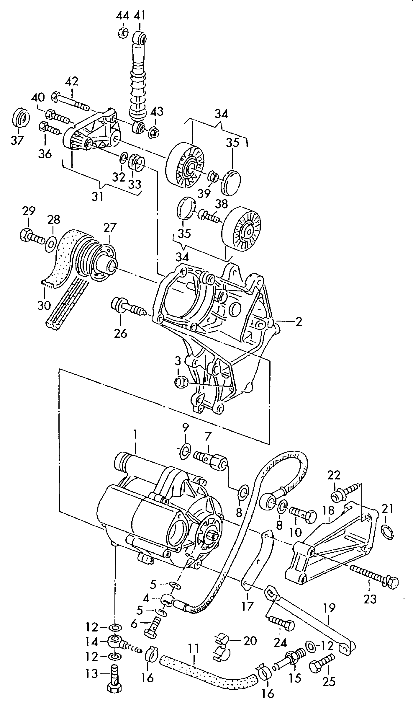 AUDI 038 903 137 J - Поликлиновой ремень unicars.by