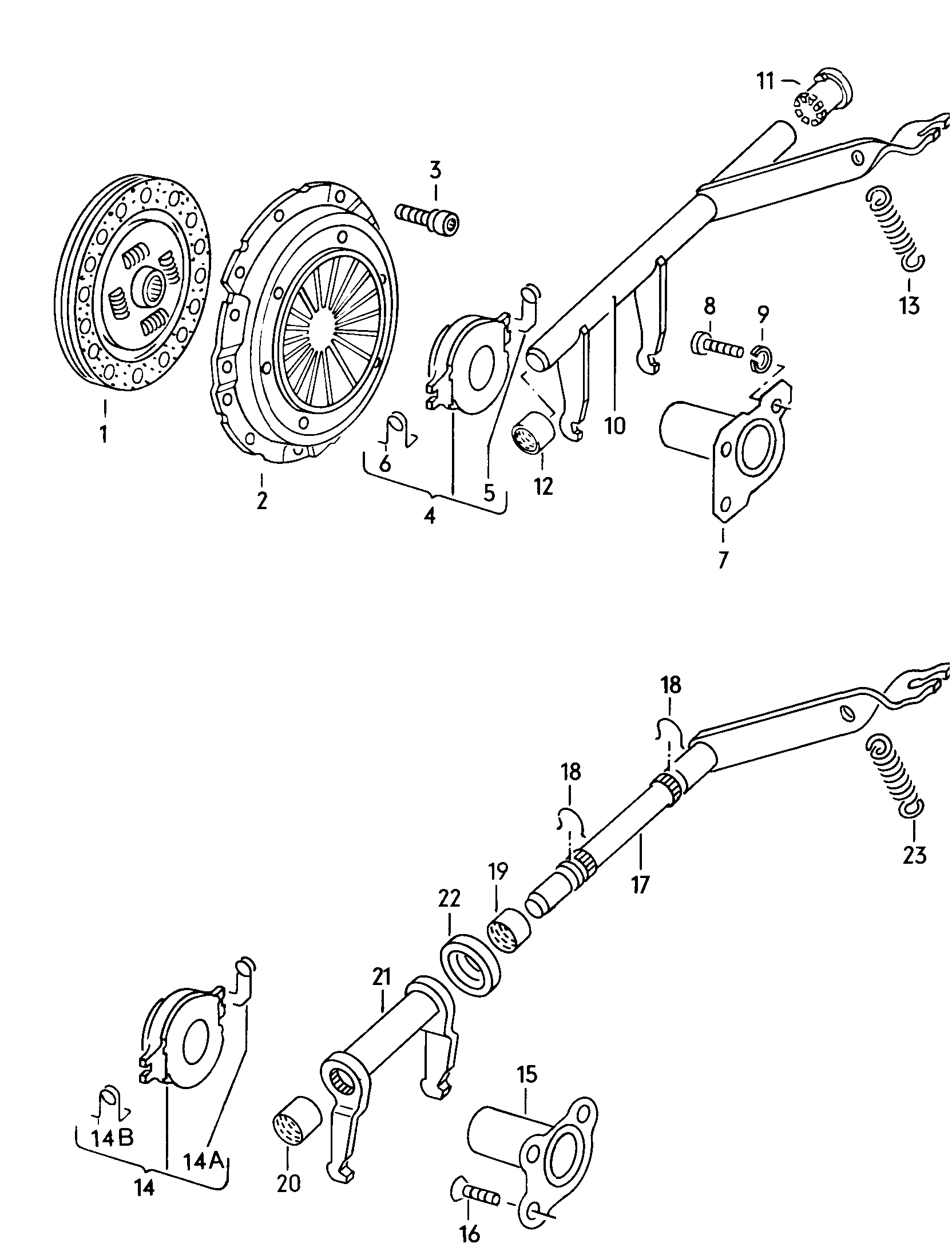 Seat 085 141 165  H - Выжимной подшипник сцепления unicars.by