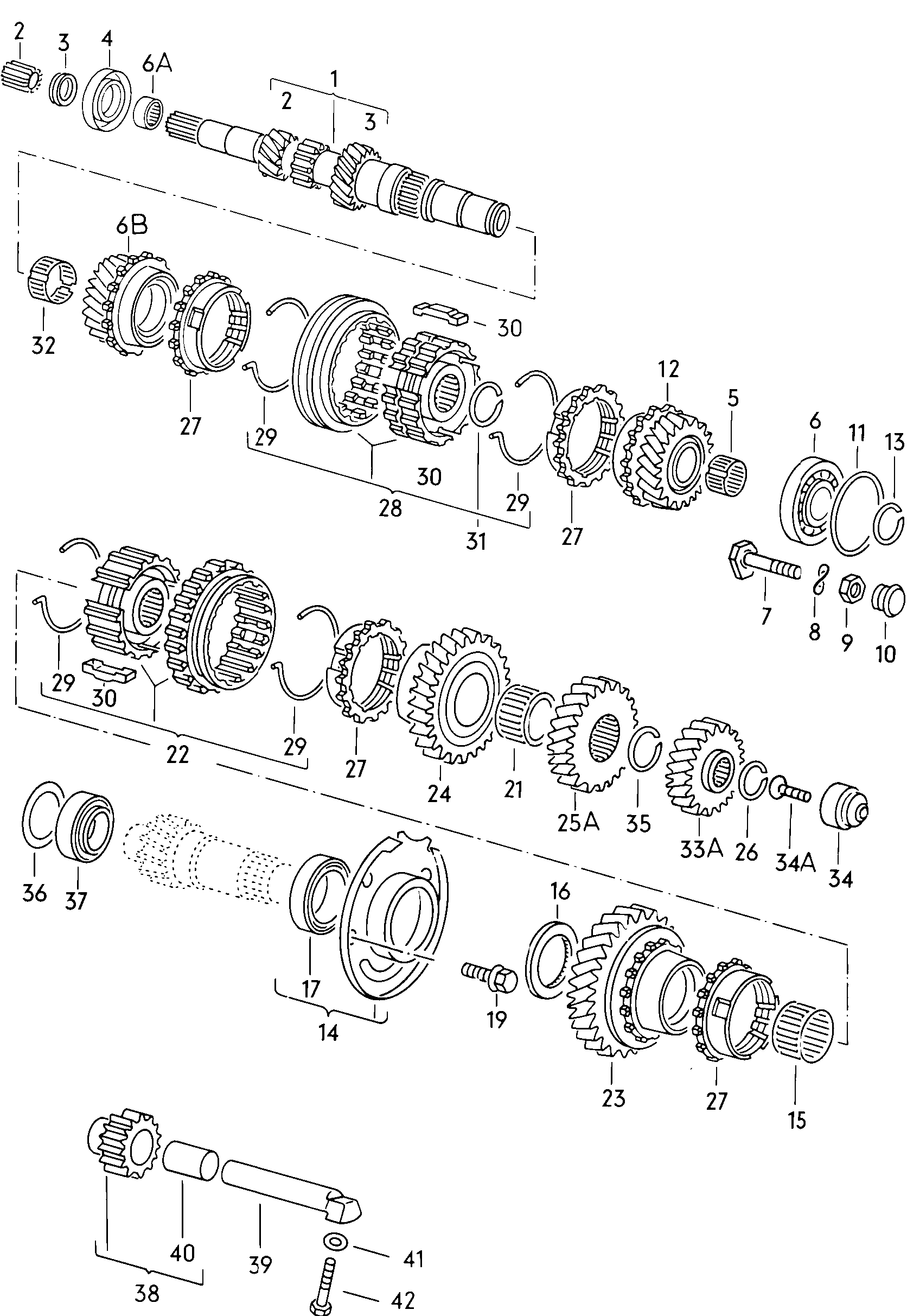 VW 311 405 625 N - Комплект подшипника ступицы колеса unicars.by