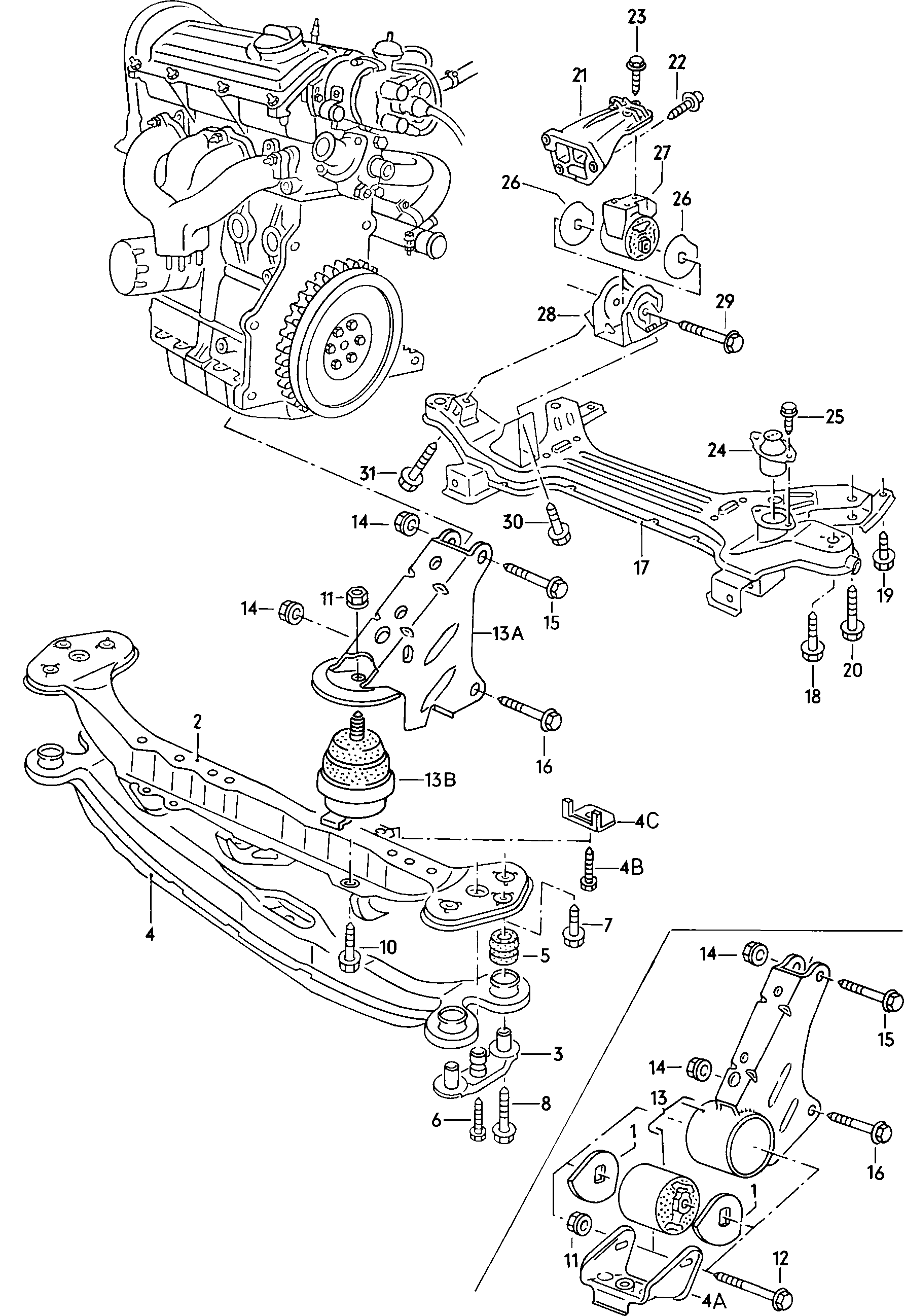 Skoda N 902 264 04 - Гайка unicars.by