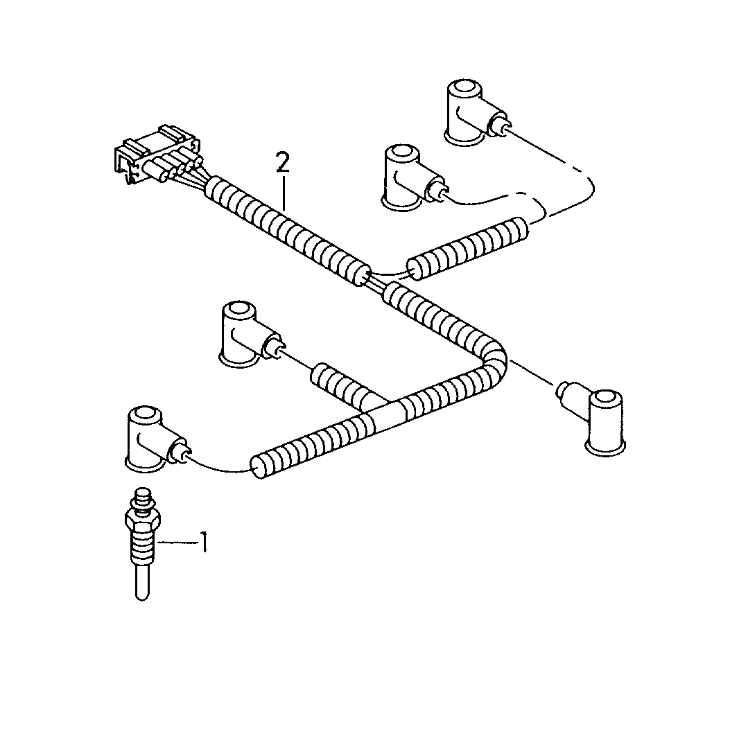 AUDI 059 963 319 M - Свеча накаливания unicars.by