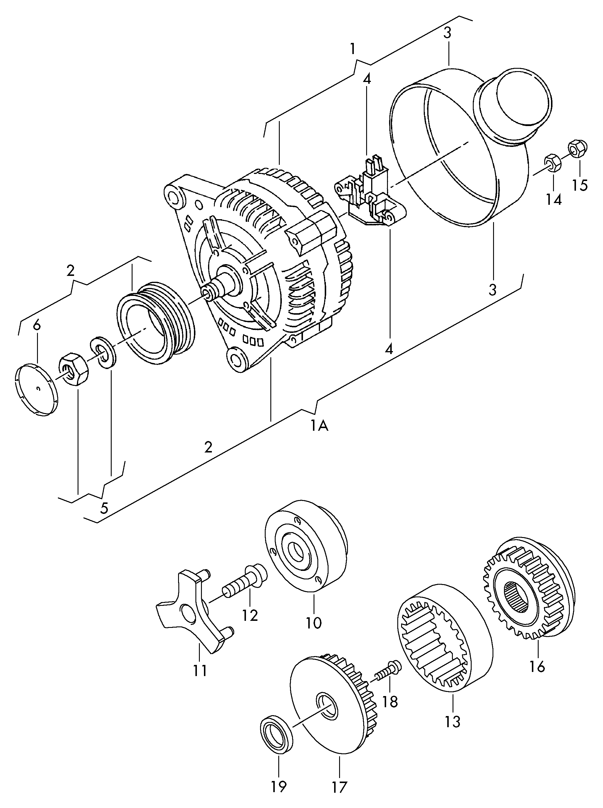 AUDI 070 903 327 C - Эластичная муфта сцепления unicars.by