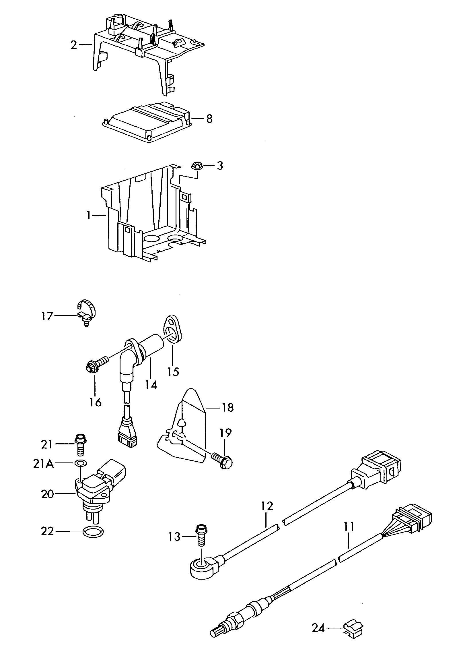 VAG 038957147F - Датчик импульсов, коленвал unicars.by