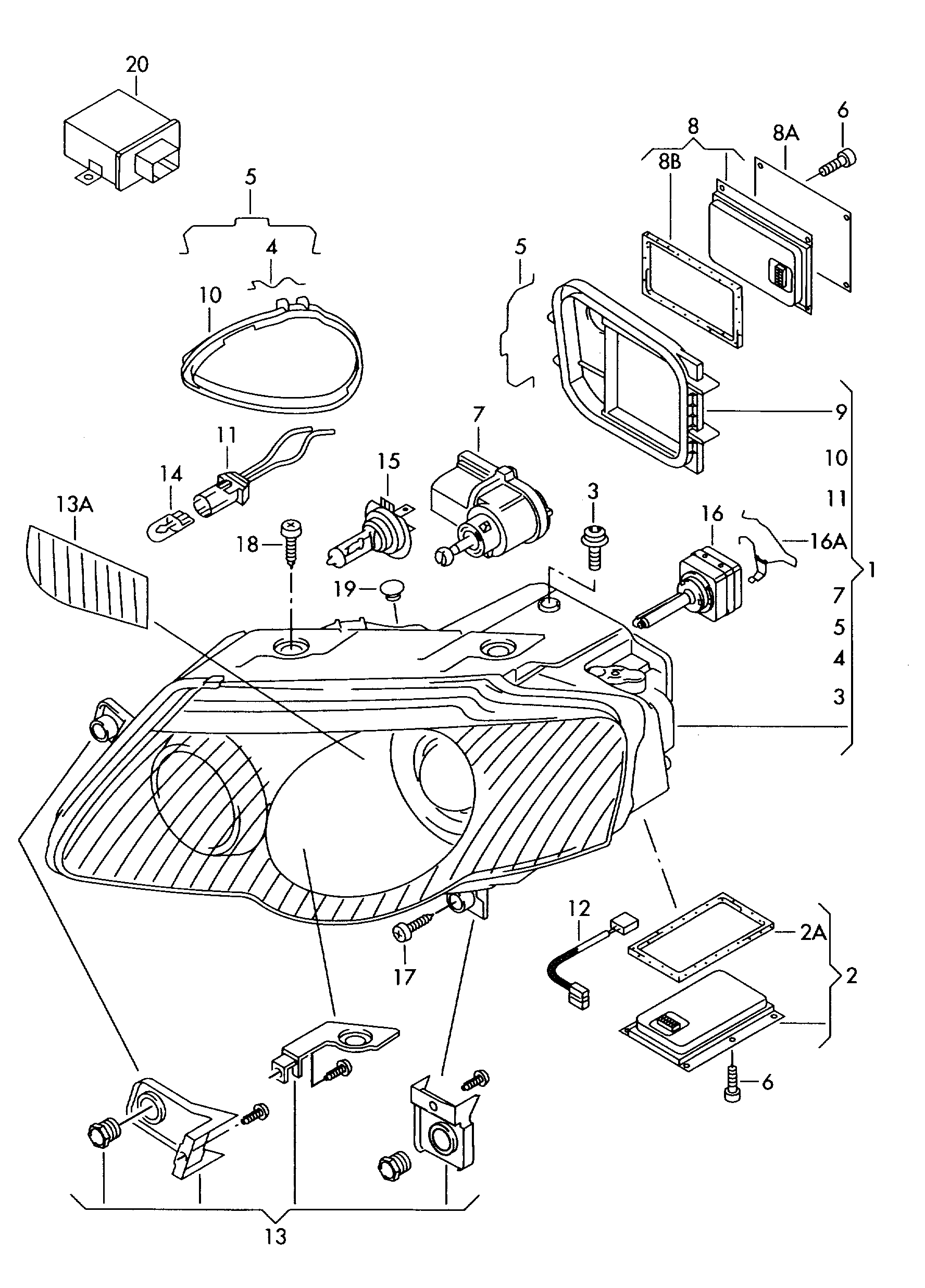 Skoda N 017 753 10 - Лампа, мигающие / габаритные огни unicars.by