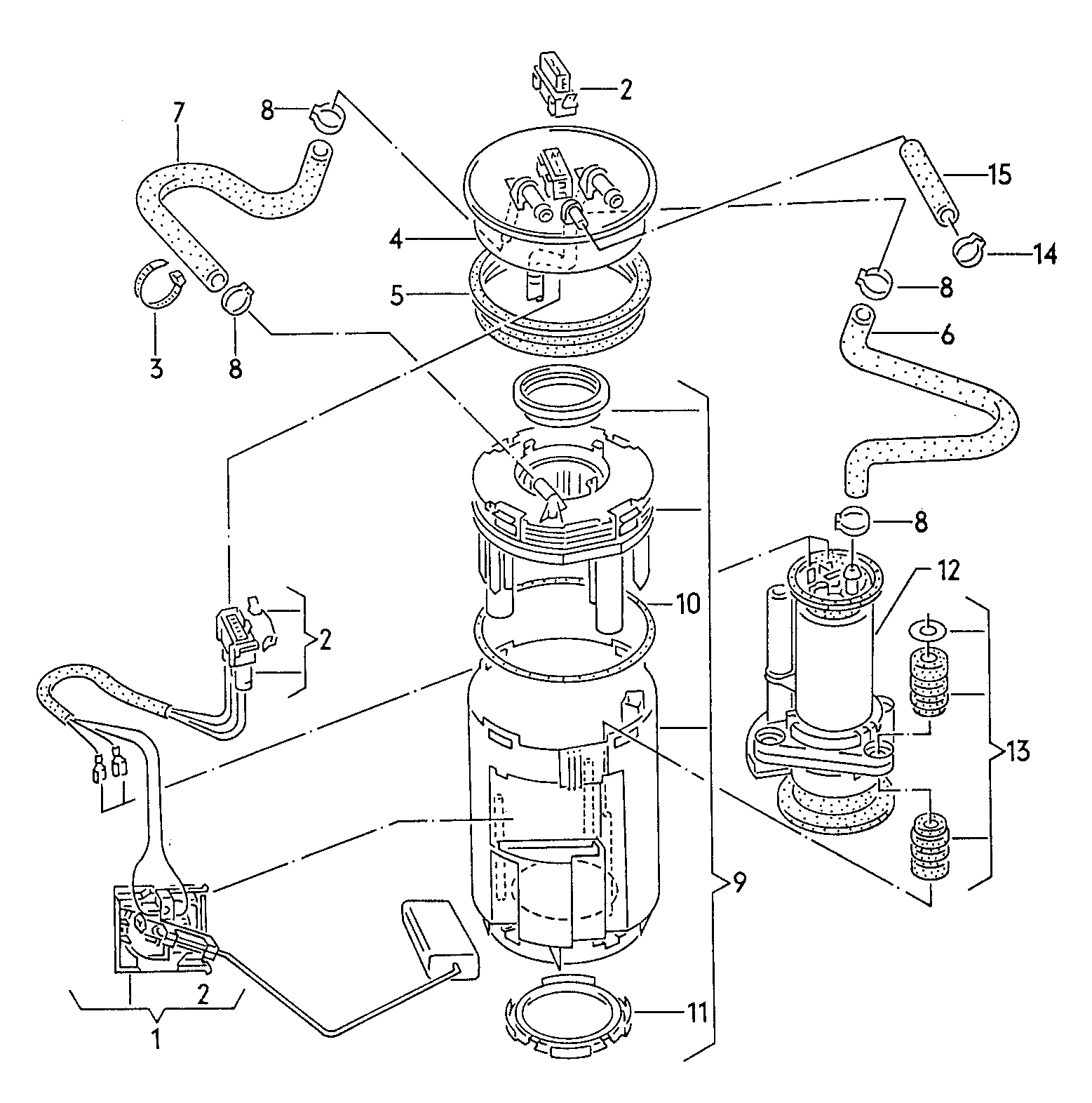 Seat 357906091A - Топливный насос unicars.by