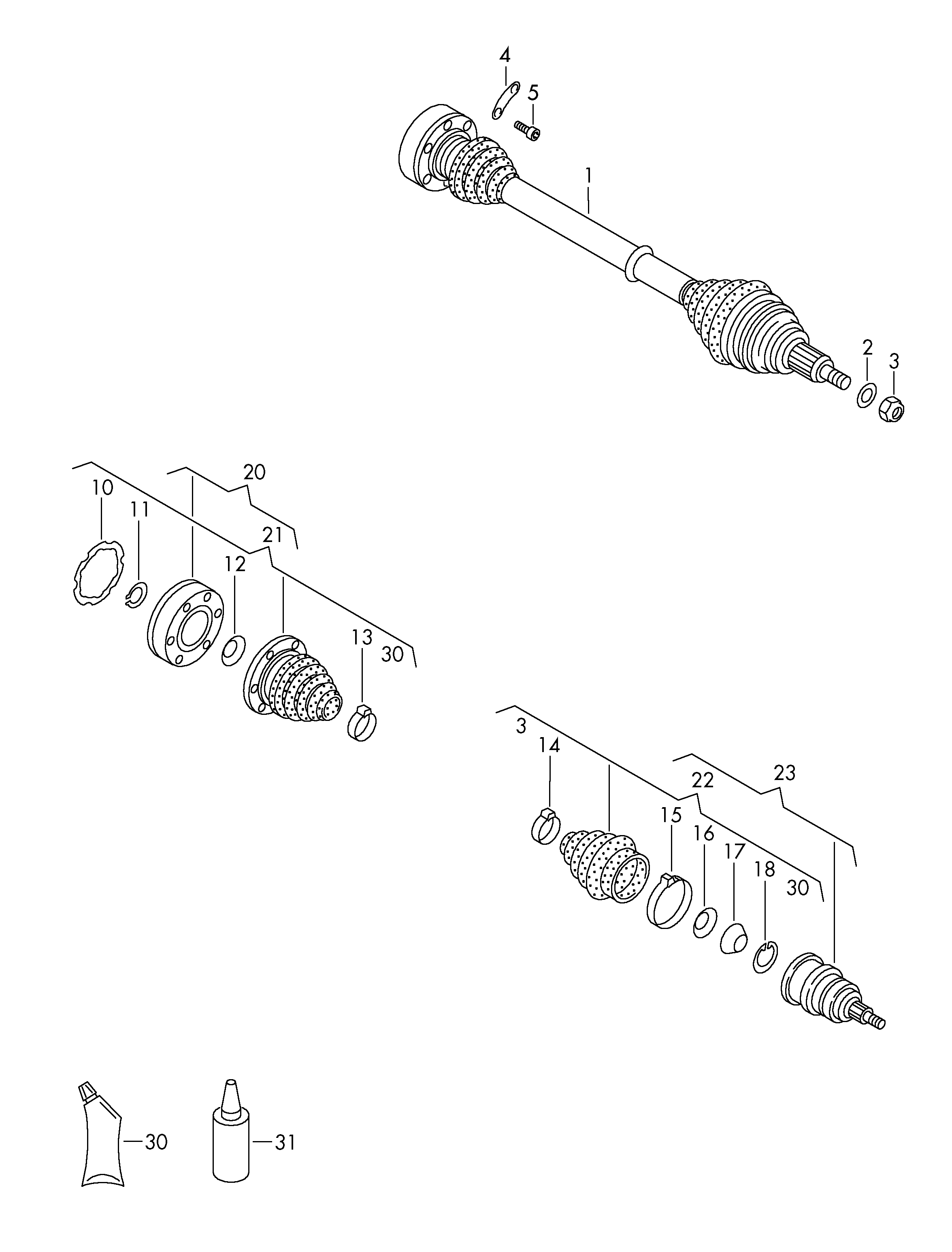 FORD 171407643A - Комплект подшипника ступицы колеса unicars.by