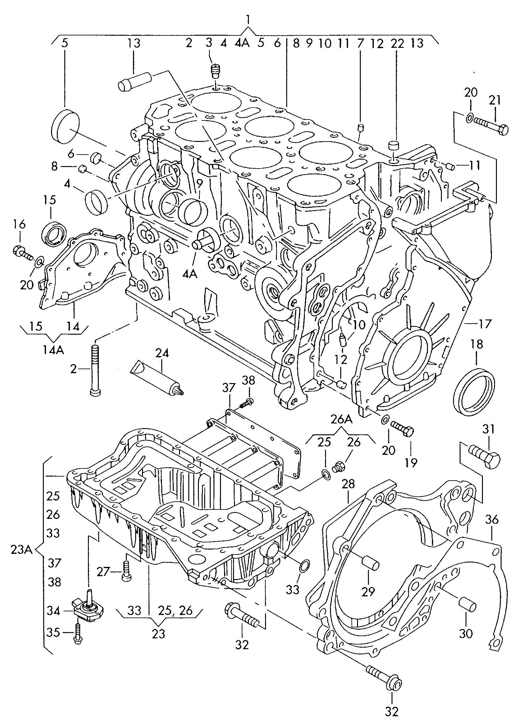 AUDI 022103085 - Уплотняющее кольцо, коленчатый вал unicars.by