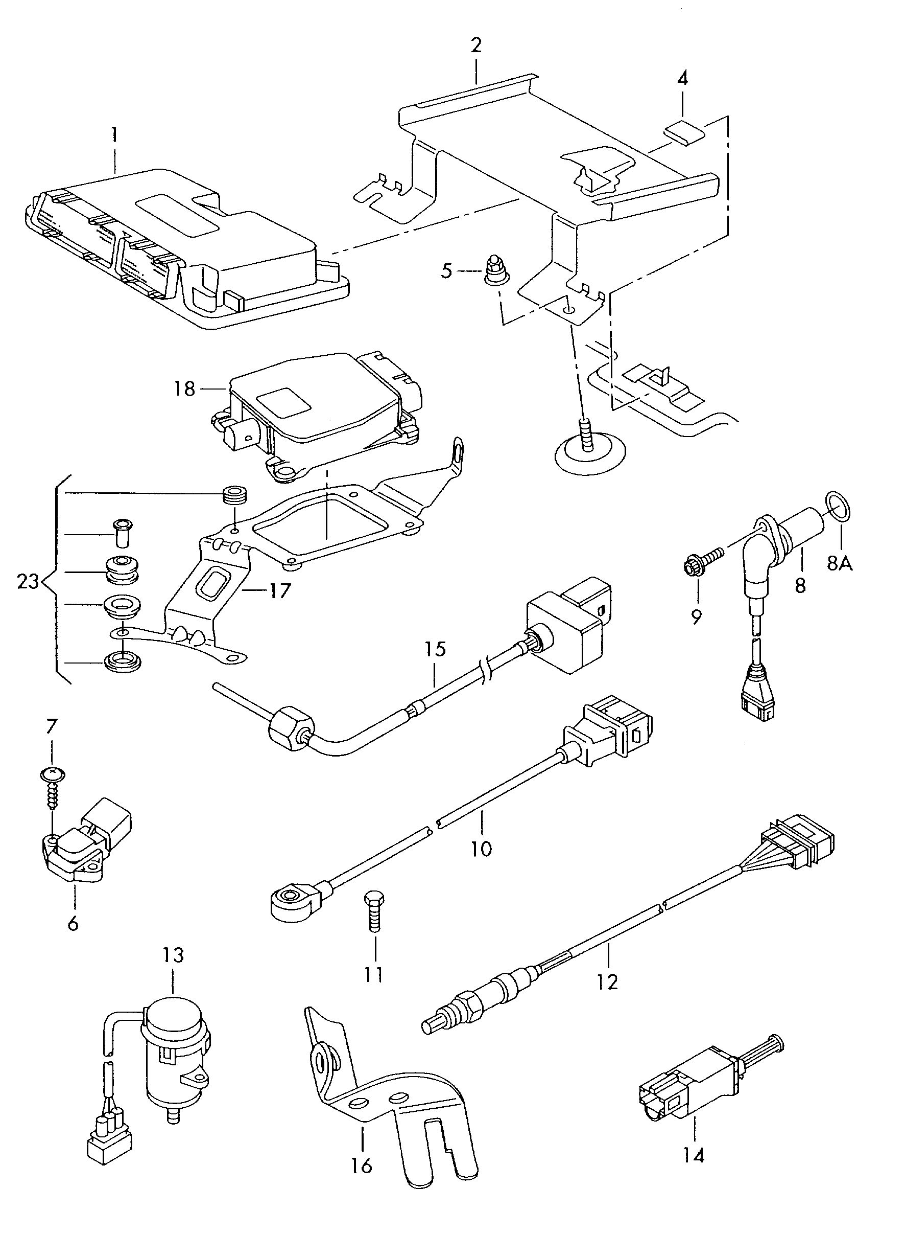 VW 07L 905 163 A - Датчик, положение распределительного вала unicars.by