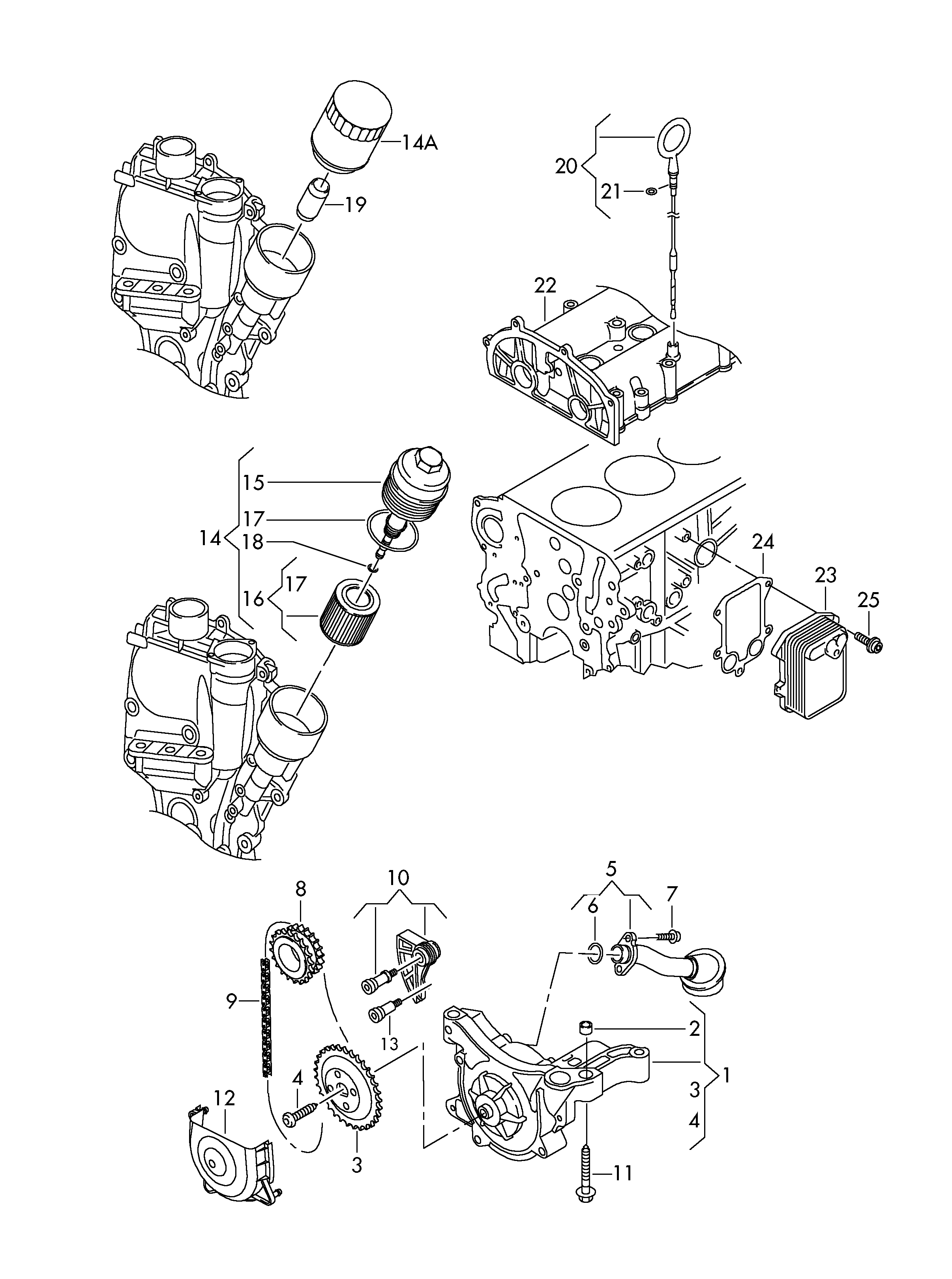 Seat 03C109507AF - Комплект цепи привода распредвала unicars.by