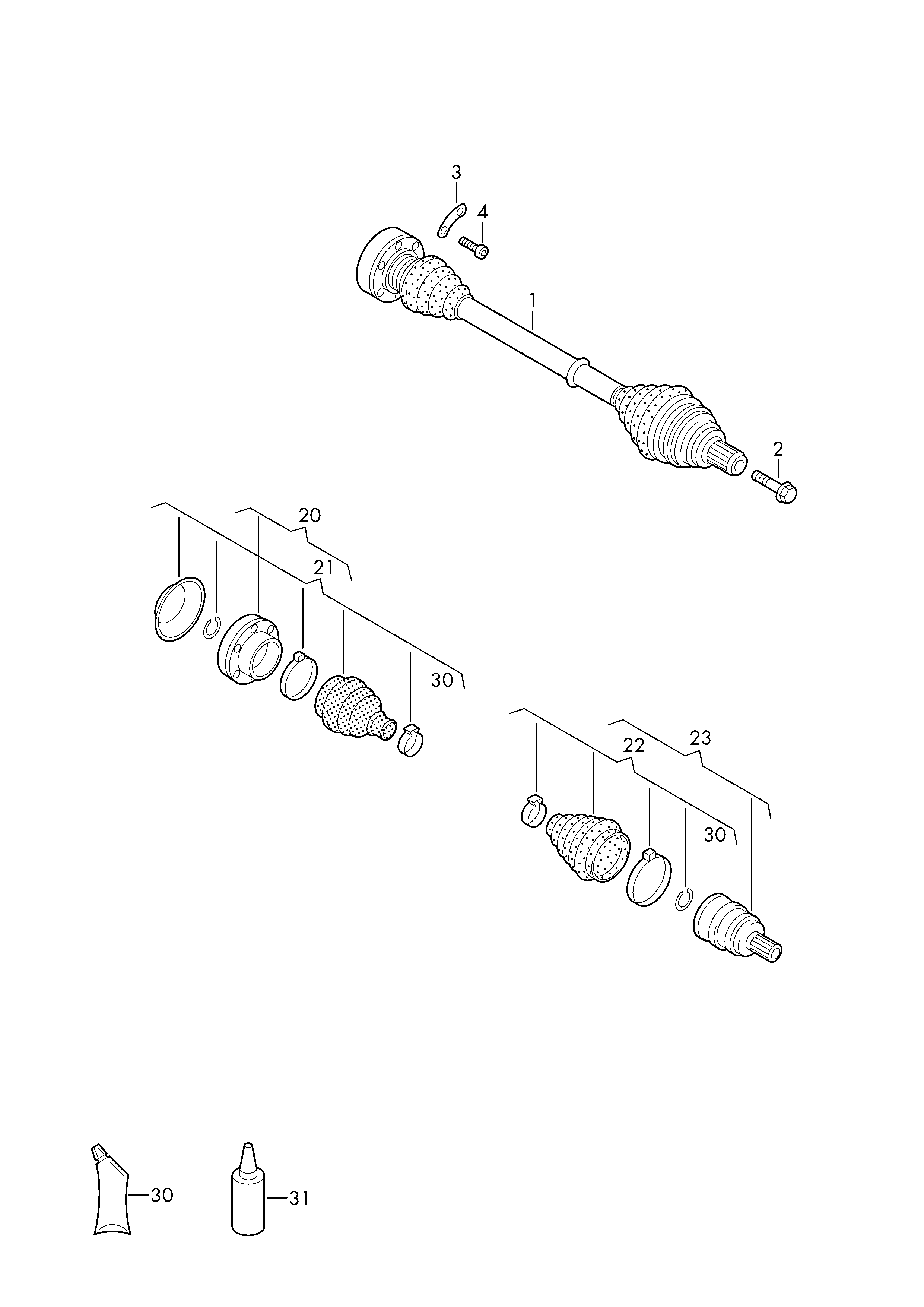 CUPRA 7L0 498 203 - Пыльник, приводной вал unicars.by