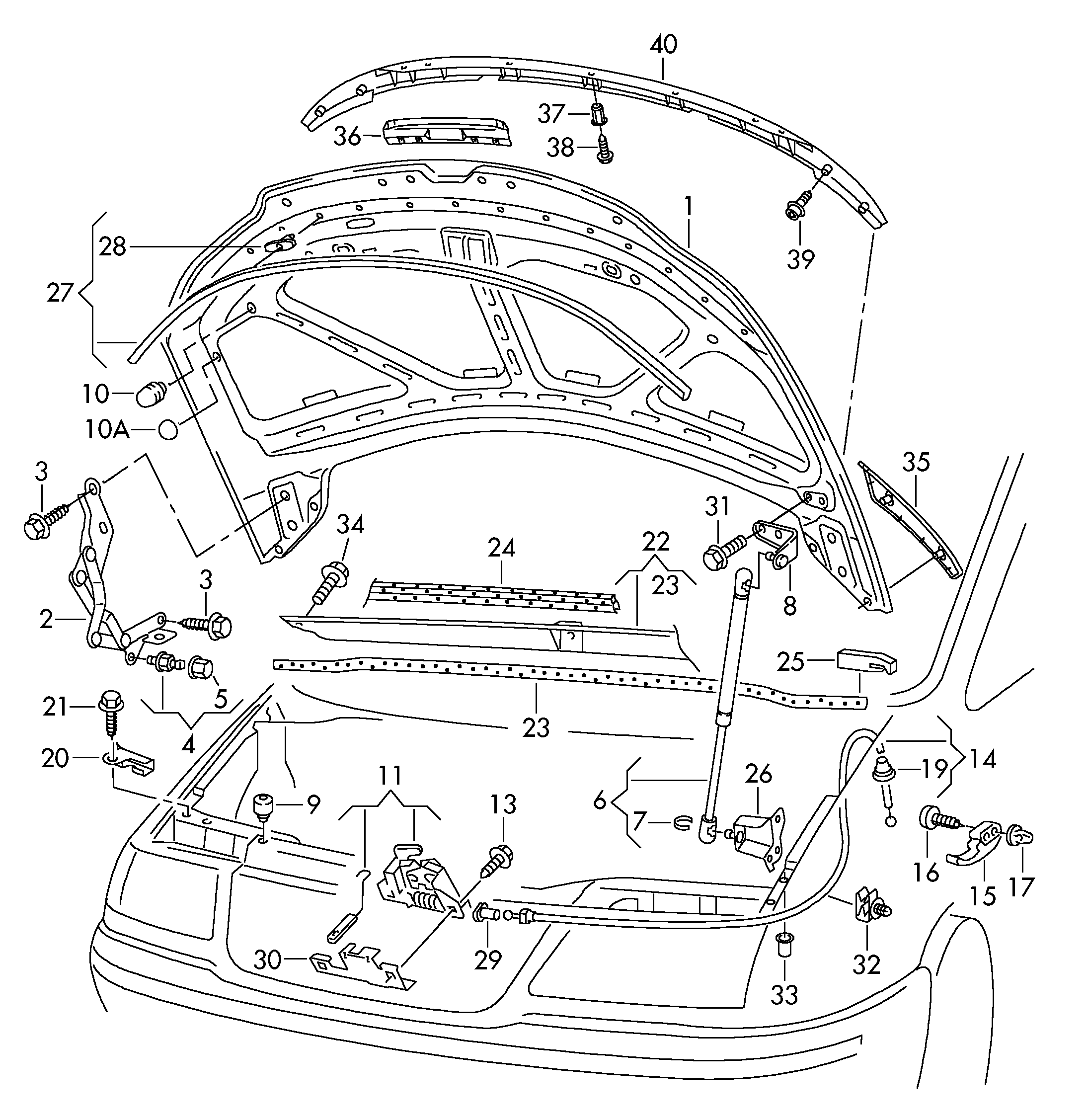 VAG N  90328504 - Болт, система выпуска unicars.by