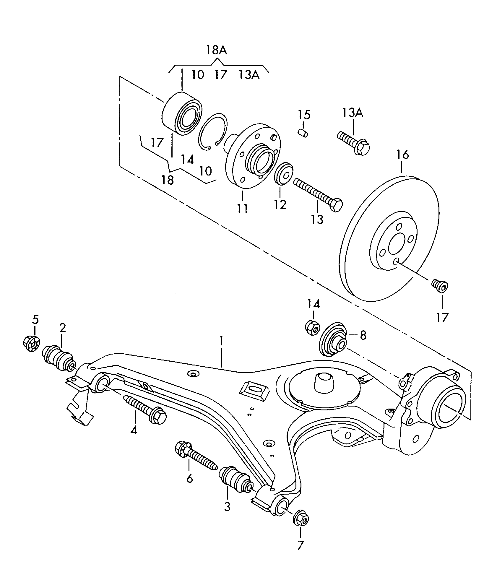 Skoda N10 256 602 - Комплект подшипника ступицы колеса unicars.by