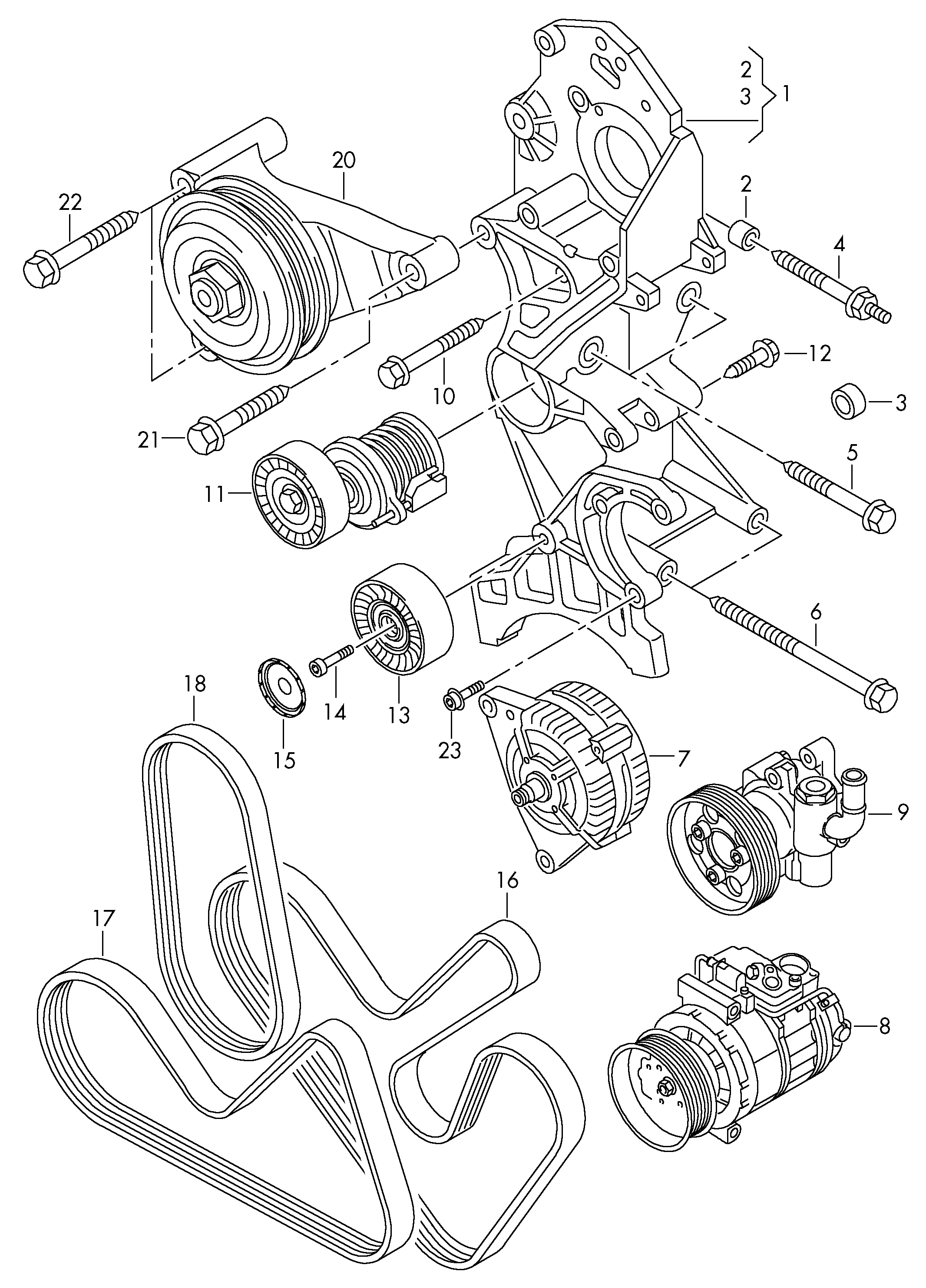 CITROËN 037903137G - Поликлиновой ремень unicars.by