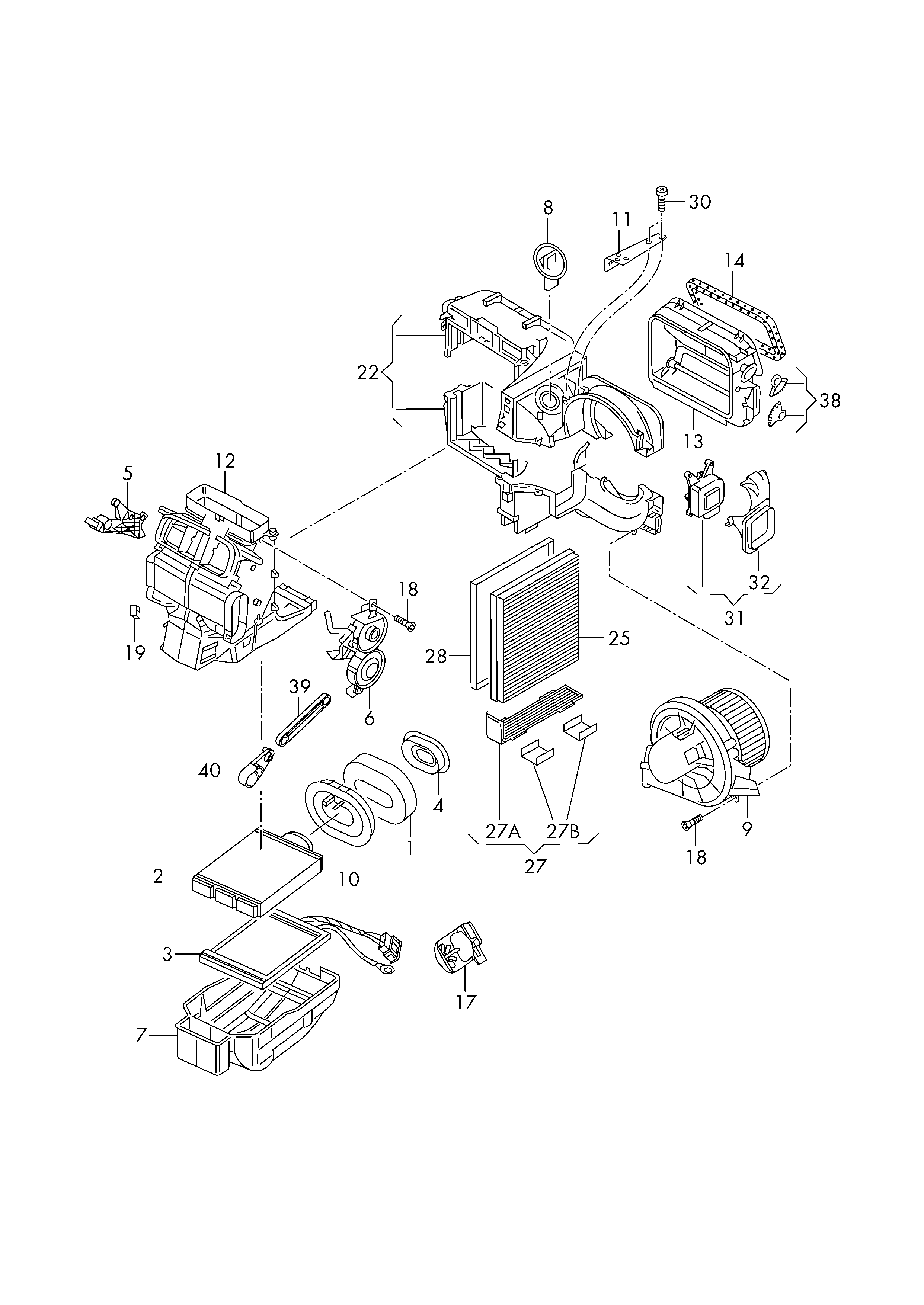 VAG 6Q0819647 - Фильтр воздуха в салоне unicars.by