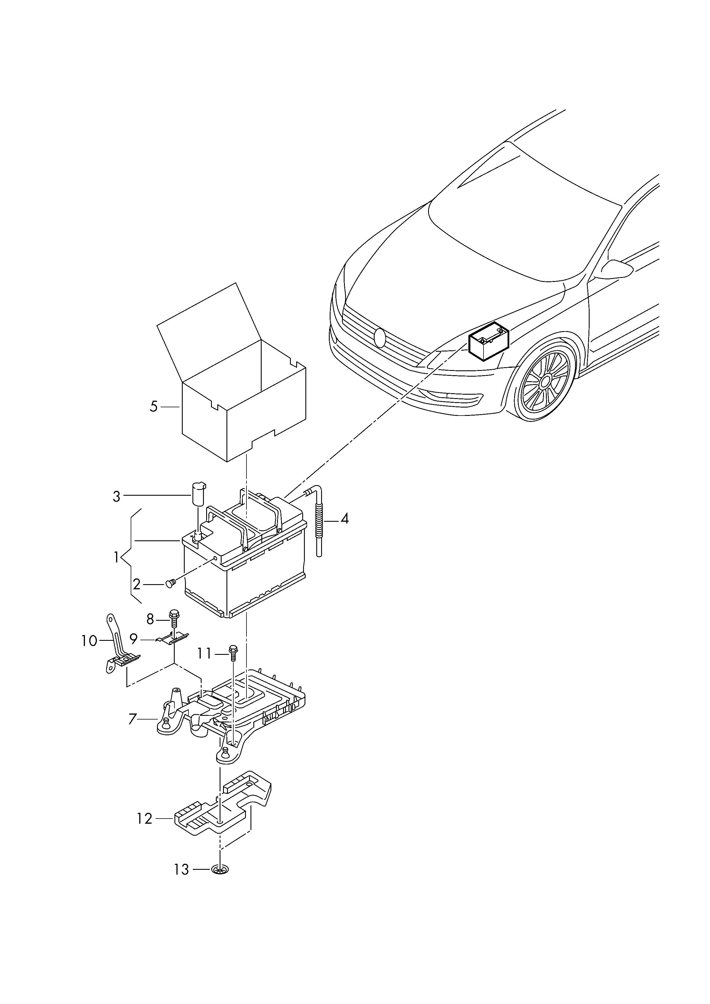 RENAULT 000915105DE - battery with charge state indicator, filled and charged unicars.by