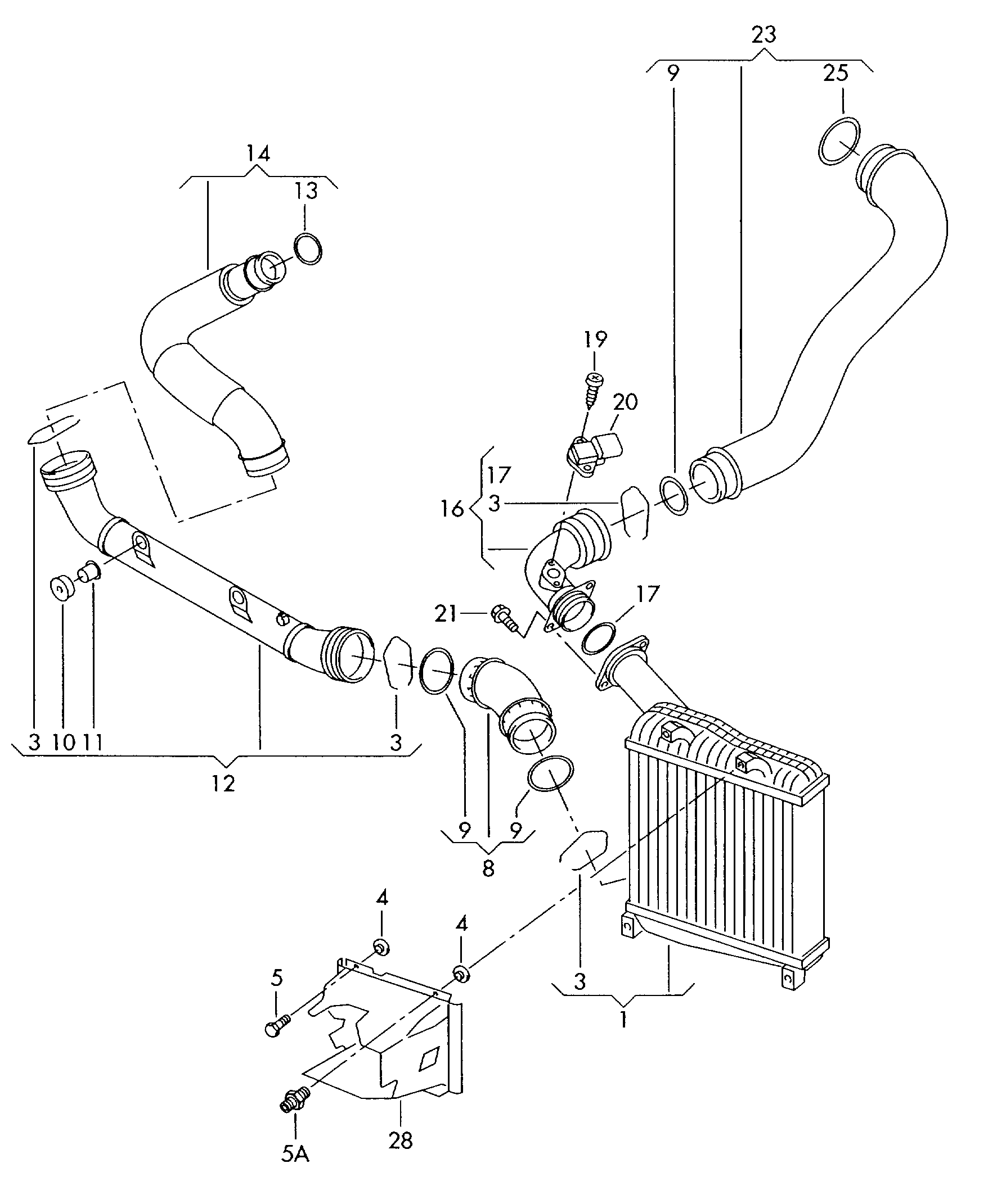 VAG N  91063401 - Прокладка, впускной коллектор unicars.by