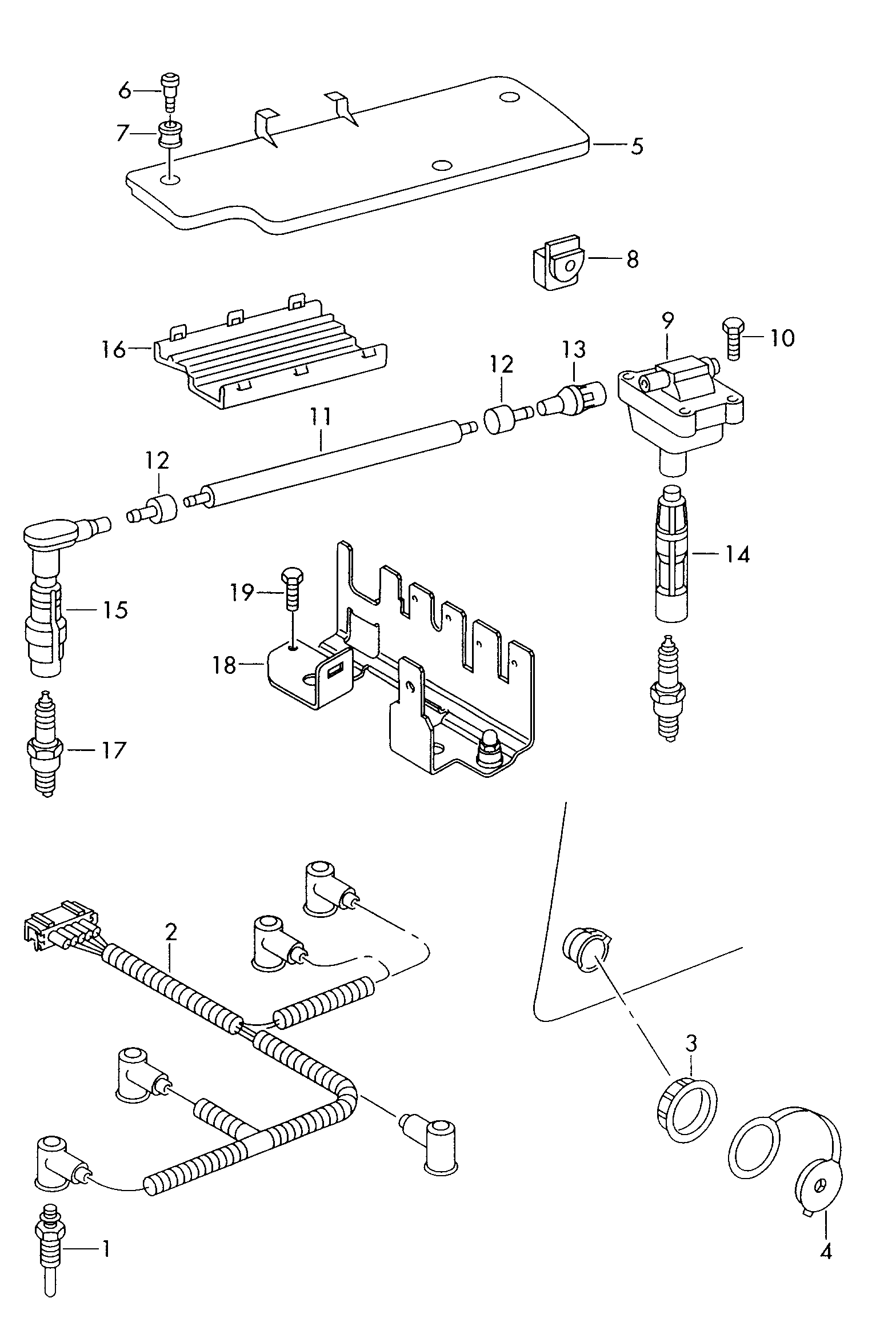 Seat N   101 401 05 - Свеча накаливания unicars.by