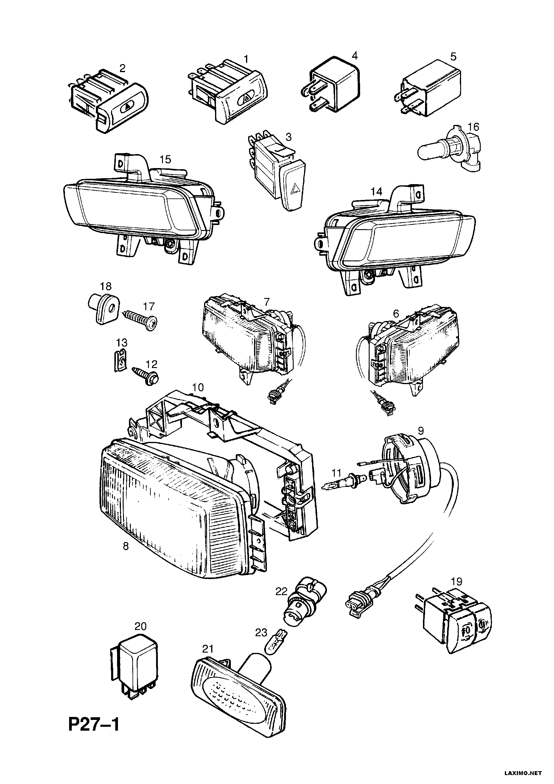 Opel 12 26 943 - Прерыватель указателей поворота unicars.by