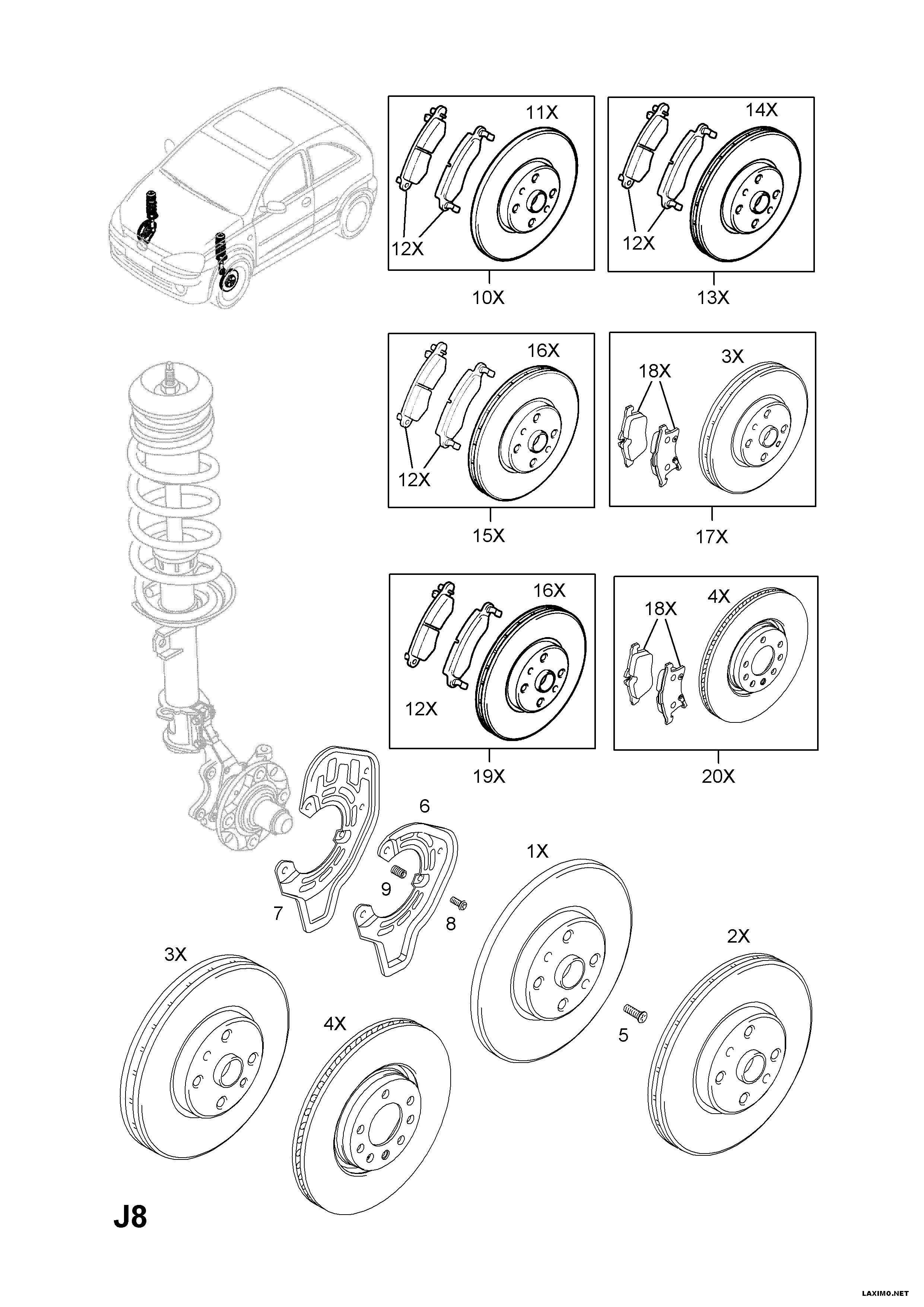 Vauxhall 5 69 020 - Тормозной диск unicars.by