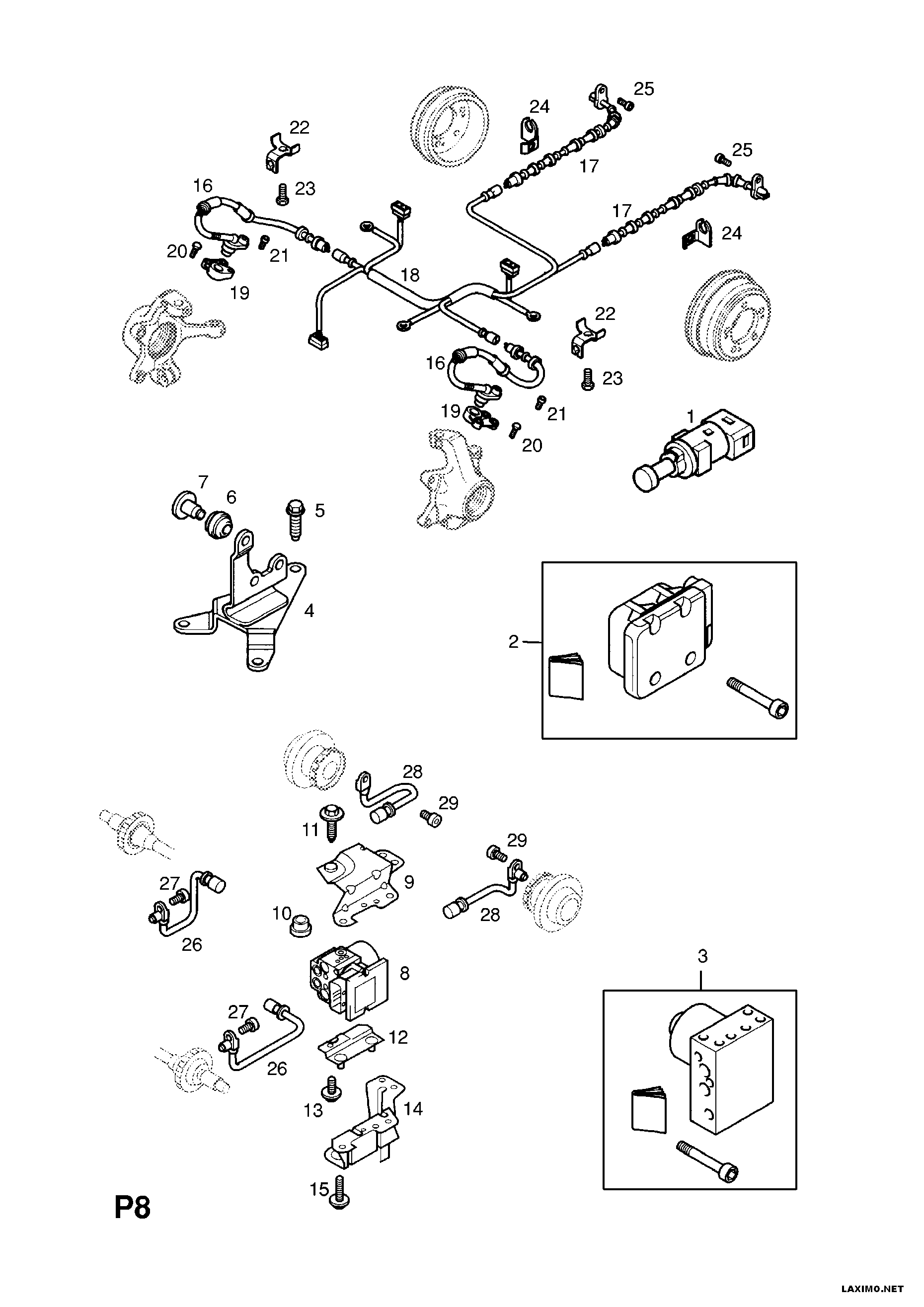 Chevrolet 45 00 684 - Выключатель фонаря сигнала торможения unicars.by